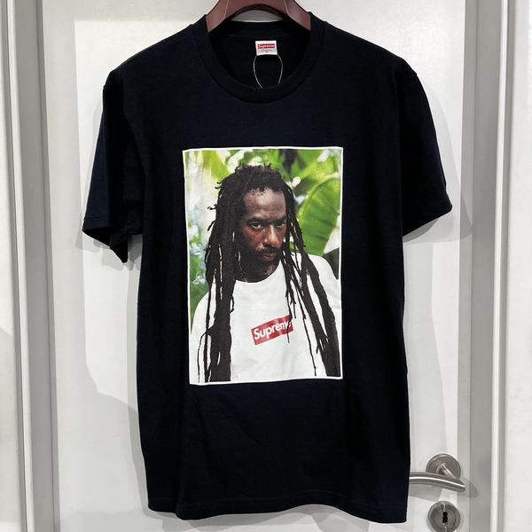 Supreme Supreme Buju Banton Tee Navy | Grailed