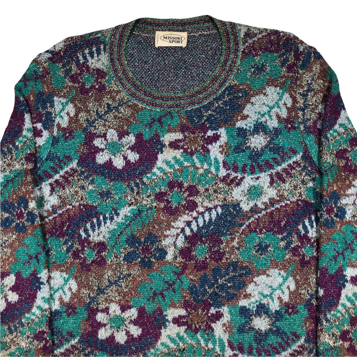 Missoni Missoni Flowers Pattern Rayon Knitwear Size US S / EU 44-46 / 1 - 2 Thumbnail