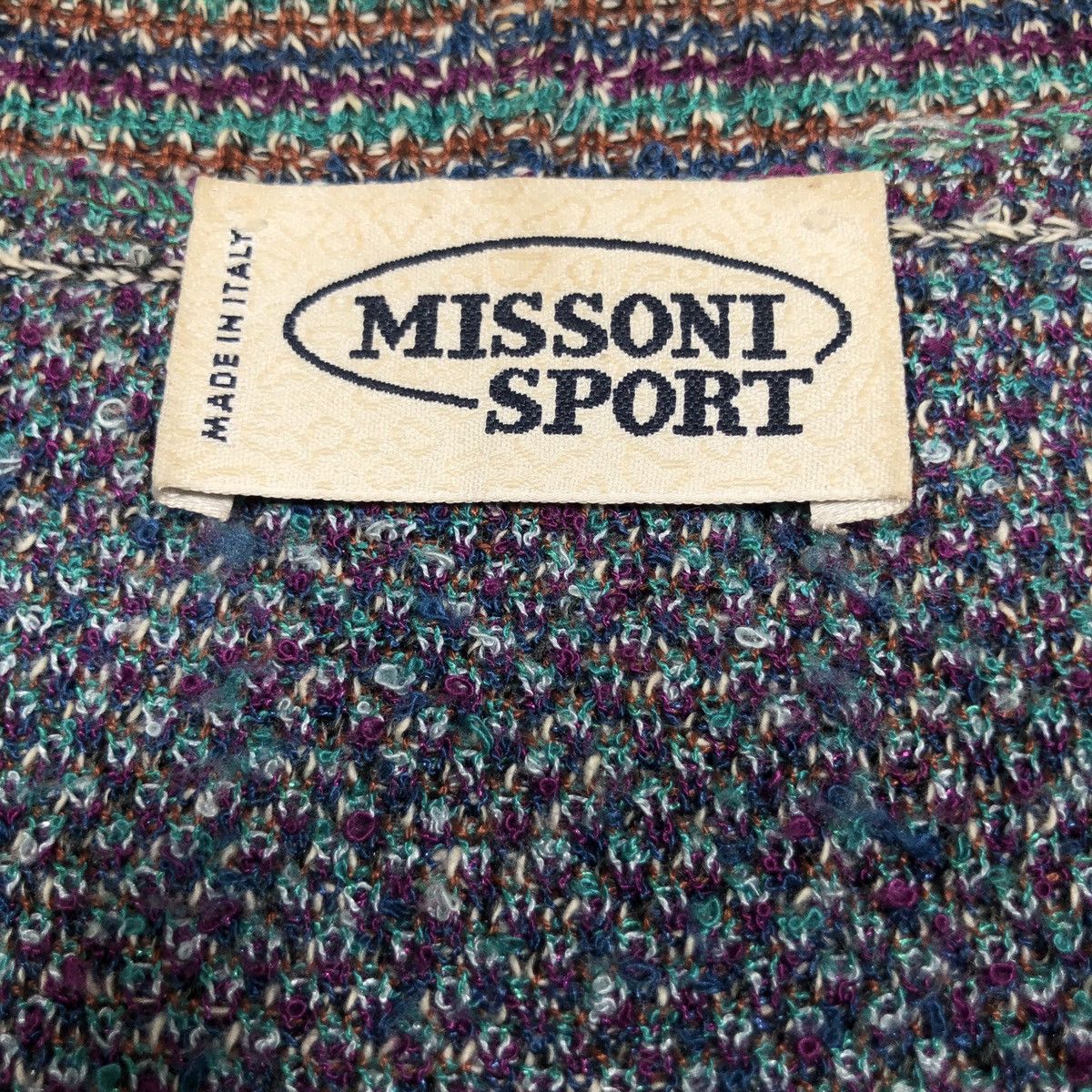 Missoni Missoni Flowers Pattern Rayon Knitwear Size US S / EU 44-46 / 1 - 10 Thumbnail
