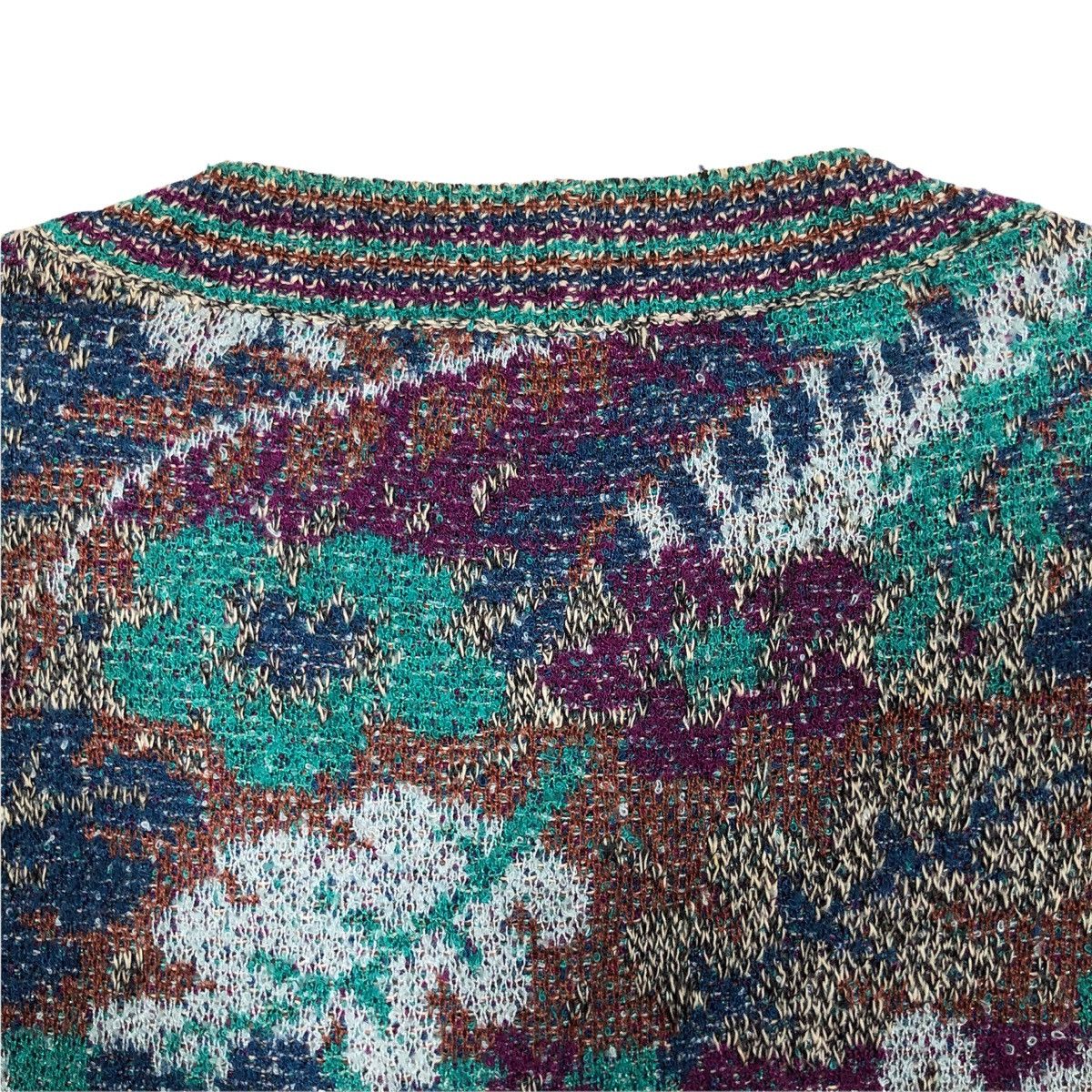 Missoni Missoni Flowers Pattern Rayon Knitwear Size US S / EU 44-46 / 1 - 8 Thumbnail