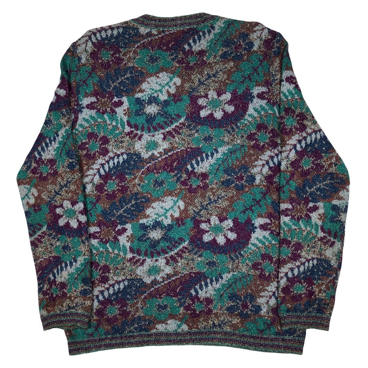 Missoni Missoni Flowers Pattern Rayon Knitwear Size US S / EU 44-46 / 1 - 6 Thumbnail