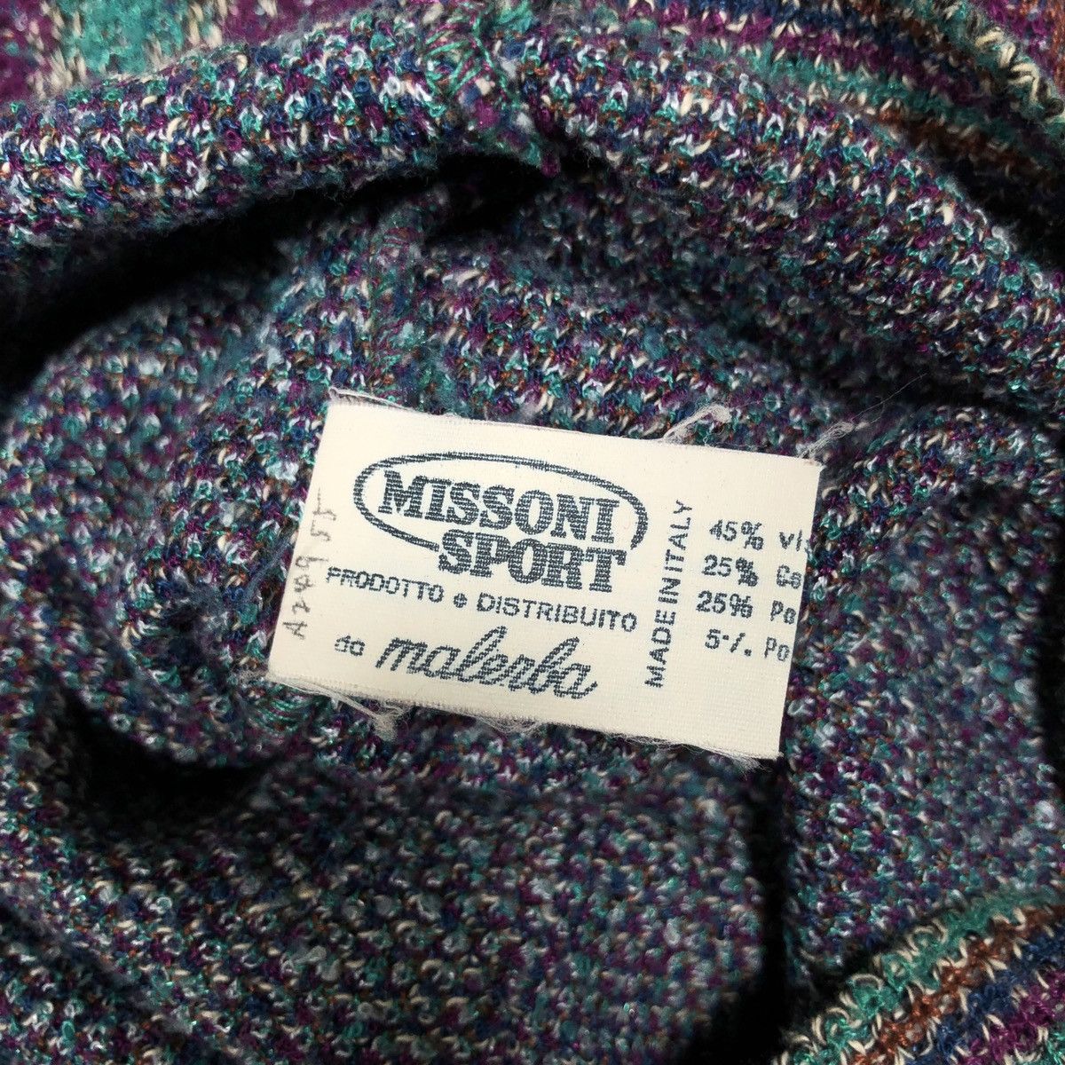 Missoni Missoni Flowers Pattern Rayon Knitwear Size US S / EU 44-46 / 1 - 12 Thumbnail