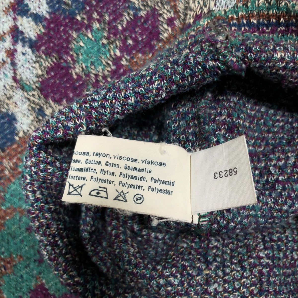 Missoni Missoni Flowers Pattern Rayon Knitwear Size US S / EU 44-46 / 1 - 14 Thumbnail