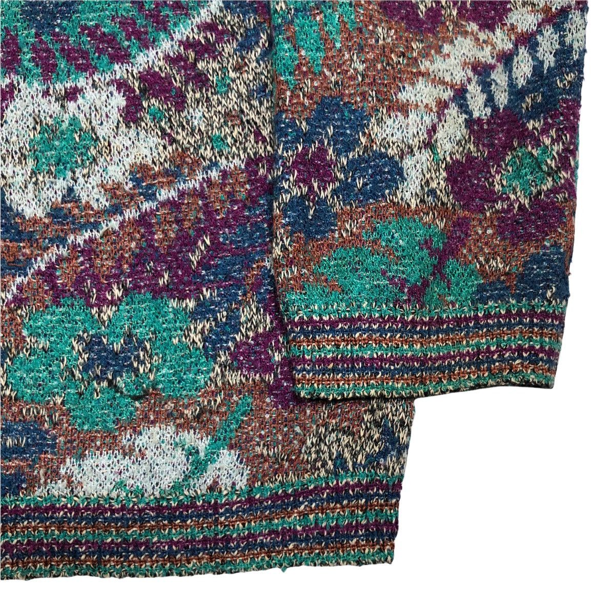 Missoni Missoni Flowers Pattern Rayon Knitwear Size US S / EU 44-46 / 1 - 5 Thumbnail