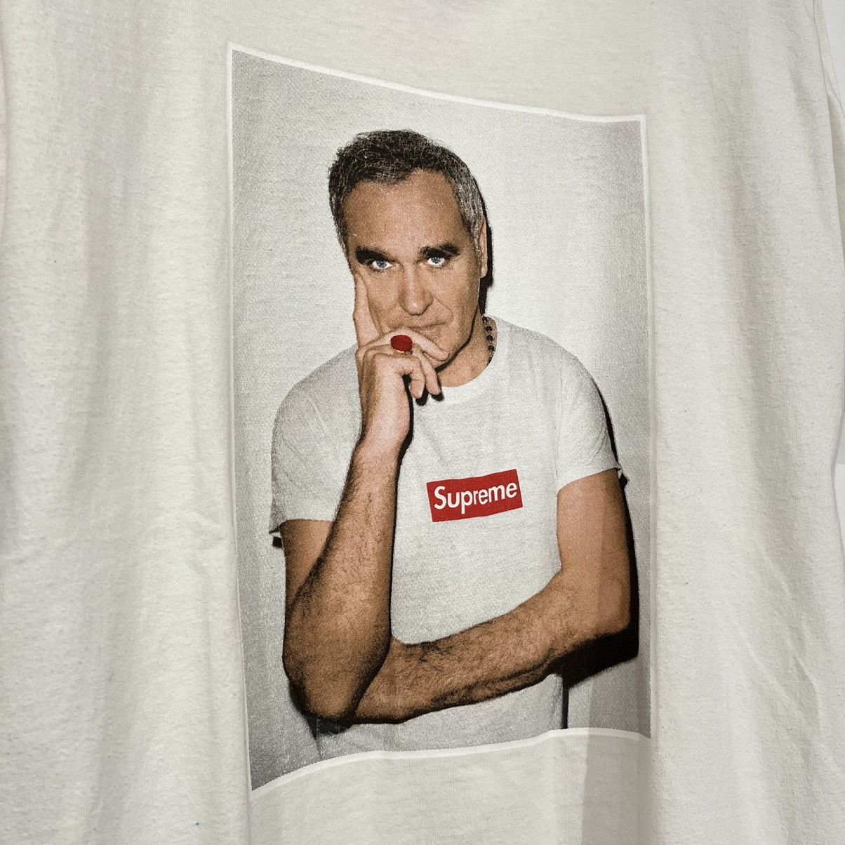 Supreme Supreme Morissey Photo Tee White Size US L / EU 52-54 / 3 - 2 Thumbnail