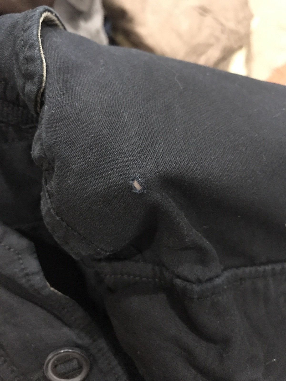Japanese Brand SURPLUS Japan Military Designr Angled Side Pocket Cargo Pant Size US 31 - 16 Thumbnail