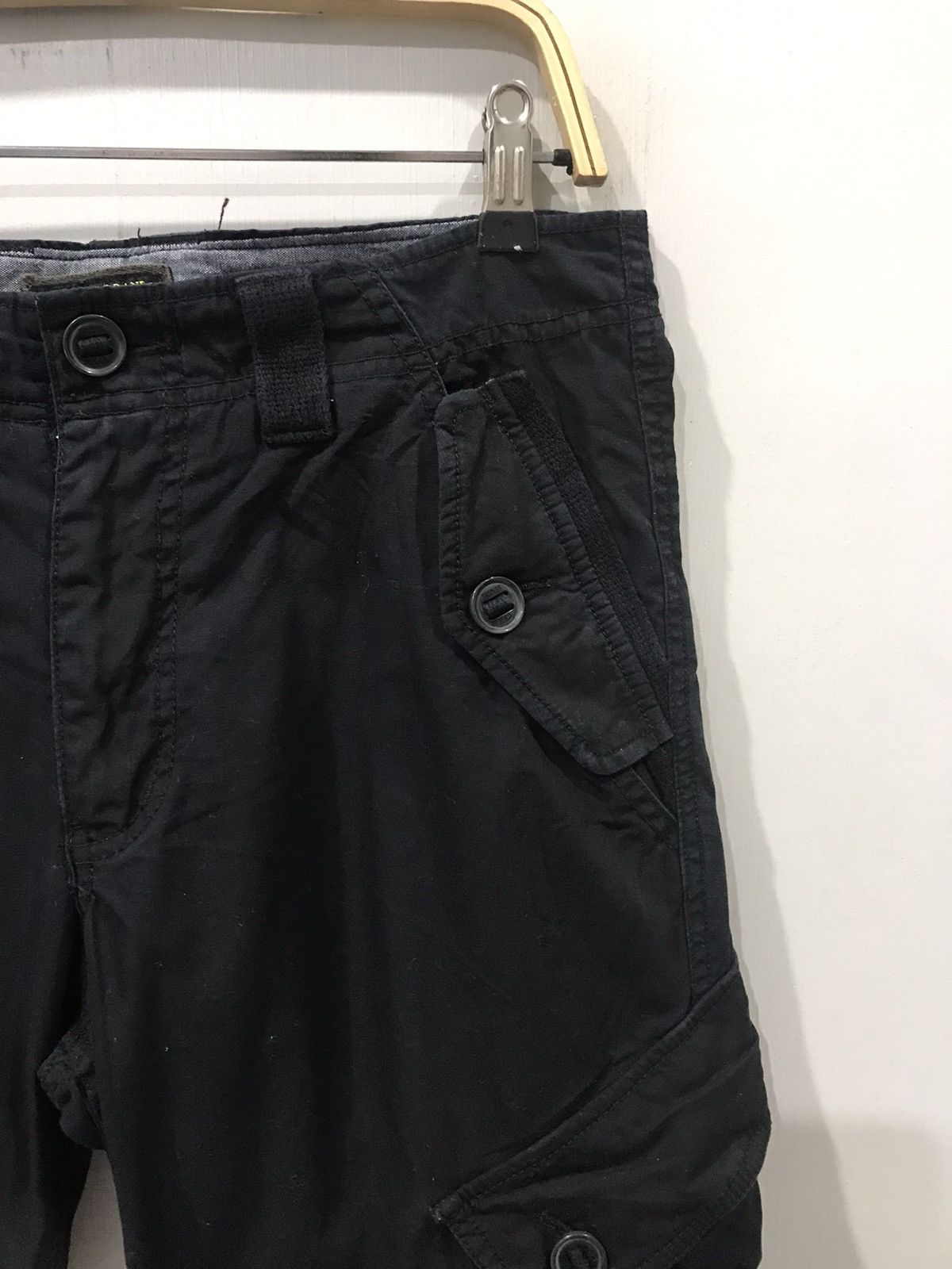 Japanese Brand SURPLUS Japan Military Designr Angled Side Pocket Cargo Pant Size US 31 - 2 Thumbnail