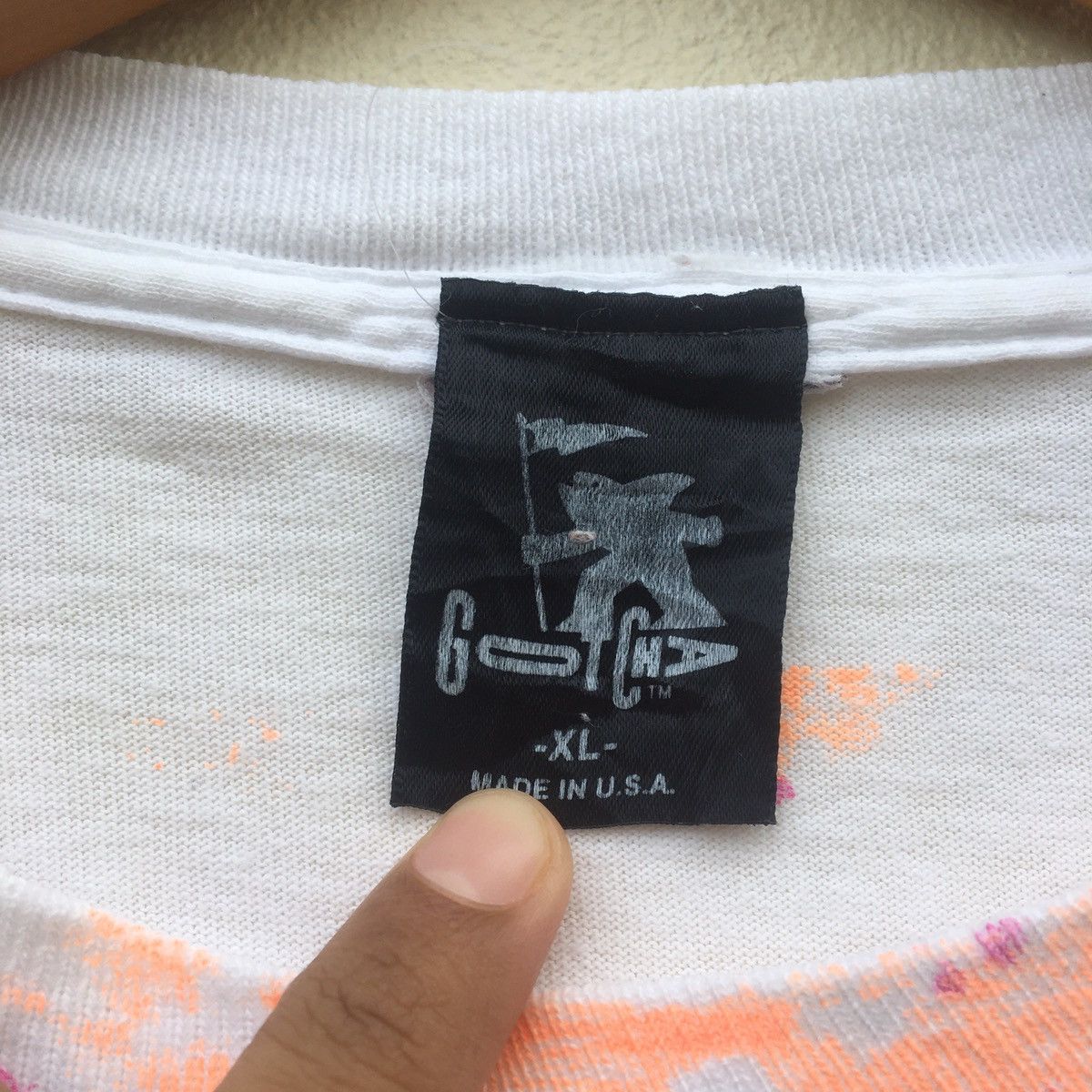 Gotcha × Vintage RARE‼️Vintage GOTCHA SURFERS FOR FREEDOM FULLPRINT T-shirt Size US XL / EU 56 / 4 - 12 Thumbnail