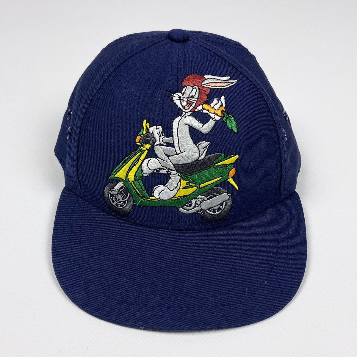 Universal Pictures Leather Hat Vintage 90s Film Movie Studios Baseball Cap