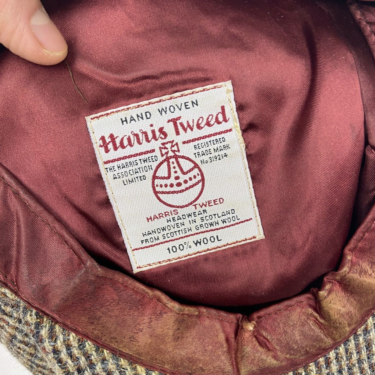 Harris Tweed Vintage 90s Harris Tweed Wool Hat Hand woven Scotland wool Size ONE SIZE - 7 Thumbnail
