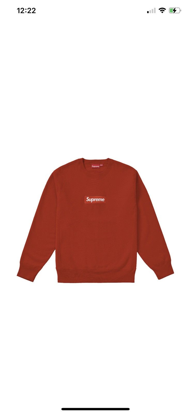 Supreme FW 18 box logo crewneck Outerwear