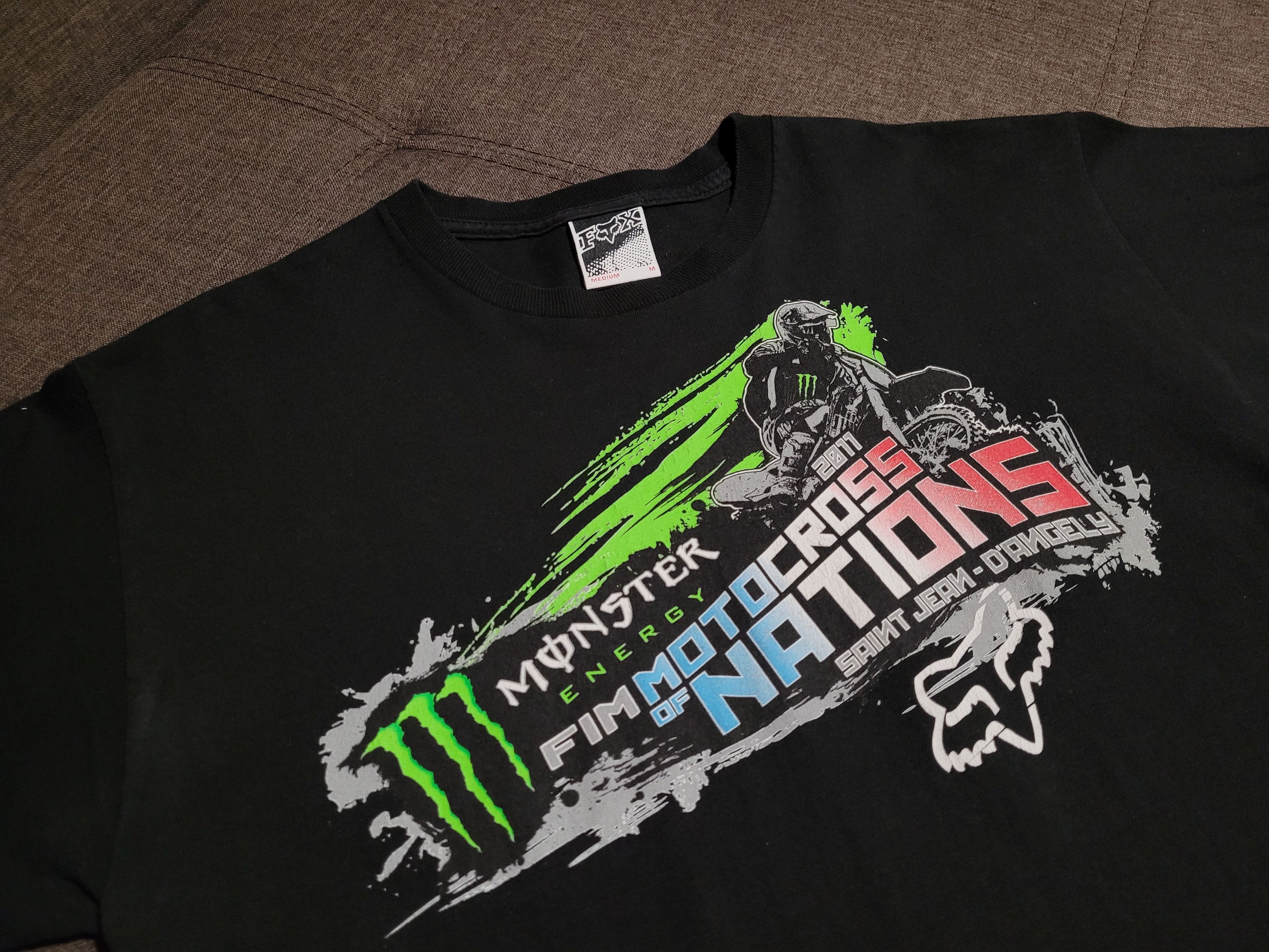 Fox Racing Vintage Fox fim Motocross of nations tee 2011 Size US M / EU 48-50 / 2 - 2 Thumbnail