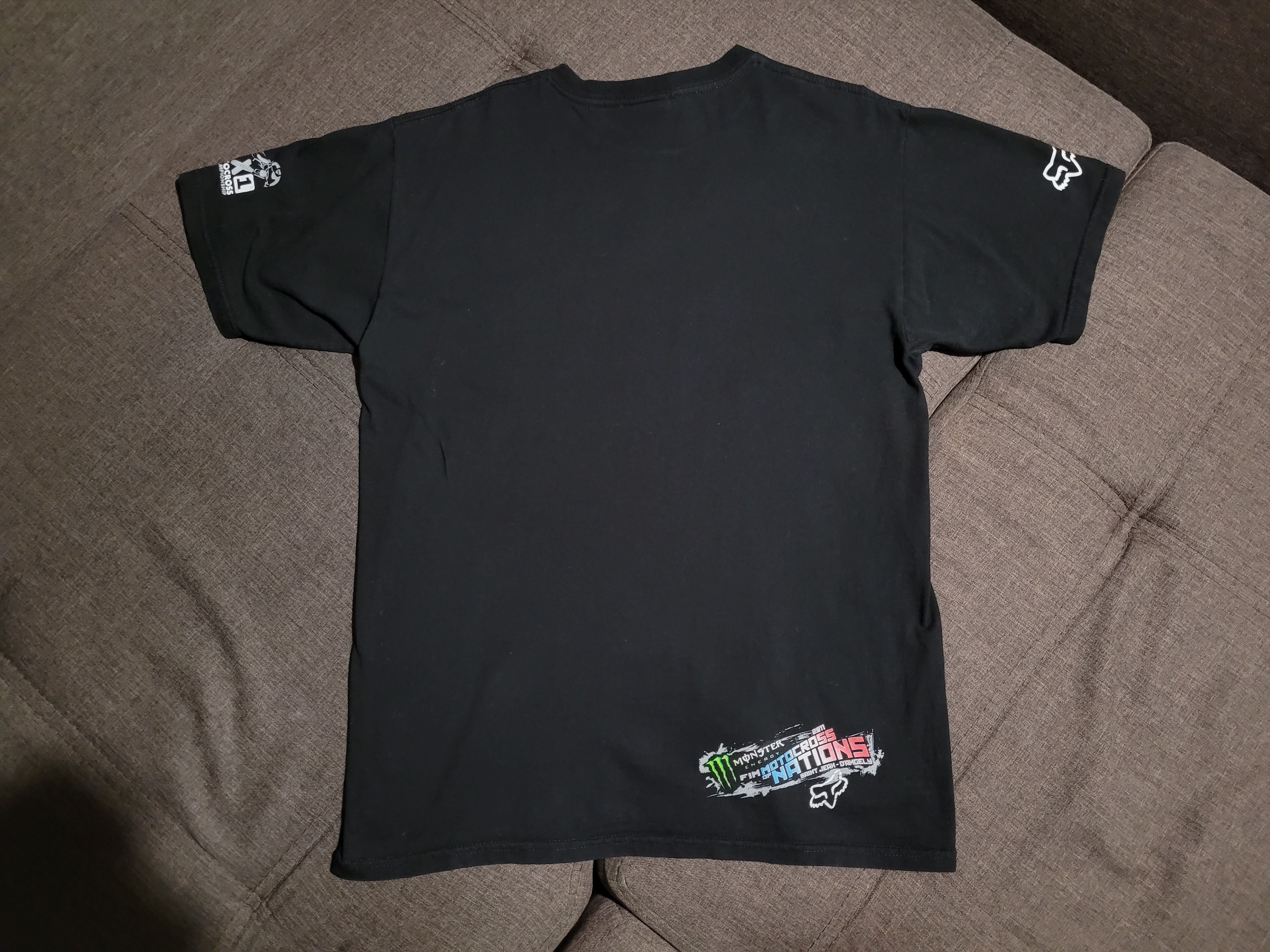 Fox Racing Vintage Fox fim Motocross of nations tee 2011 Size US M / EU 48-50 / 2 - 6 Thumbnail