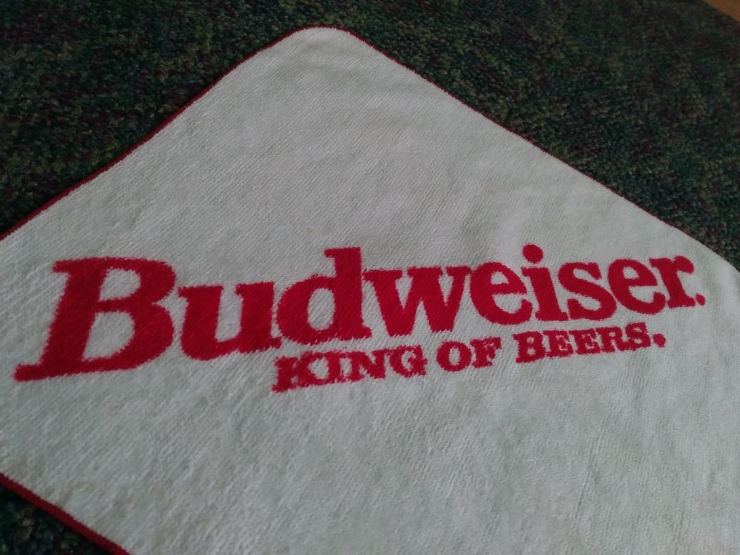 Budweiser × Vintage Vintage Budweiser Tea Table Towel Size ONE SIZE - 2 Thumbnail
