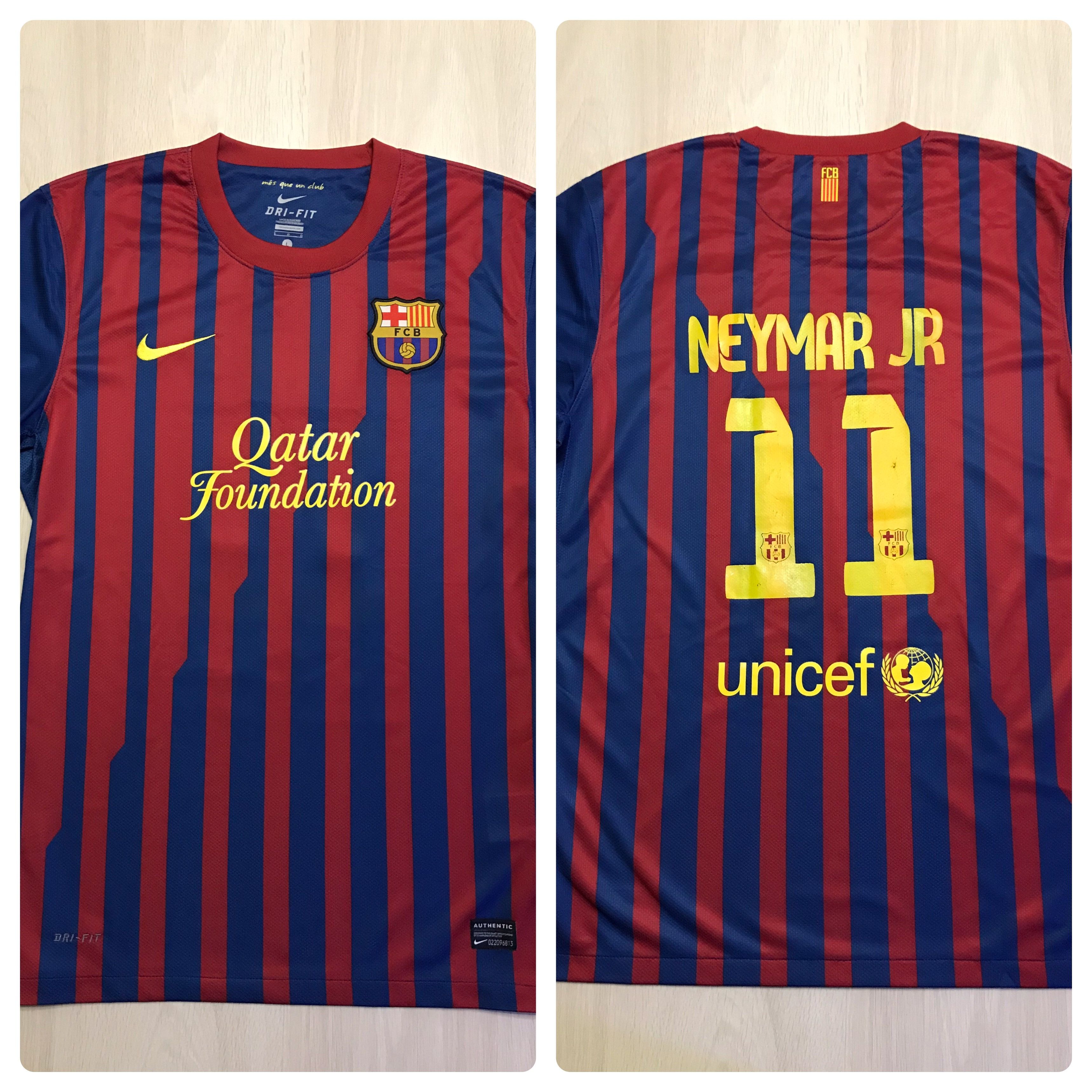 Camisa De Time Retro 15-16 Barcelona # 10 MESSI 11 NEYMAR JR Casa