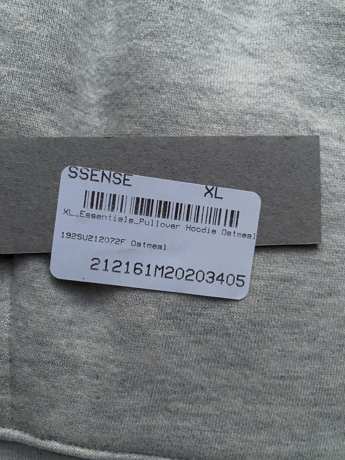 Fear of God × Pacsun Essentials Fear Of God Oatmeal Hoodie / Size XL x2 Size US XL / EU 56 / 4 - 3 Thumbnail