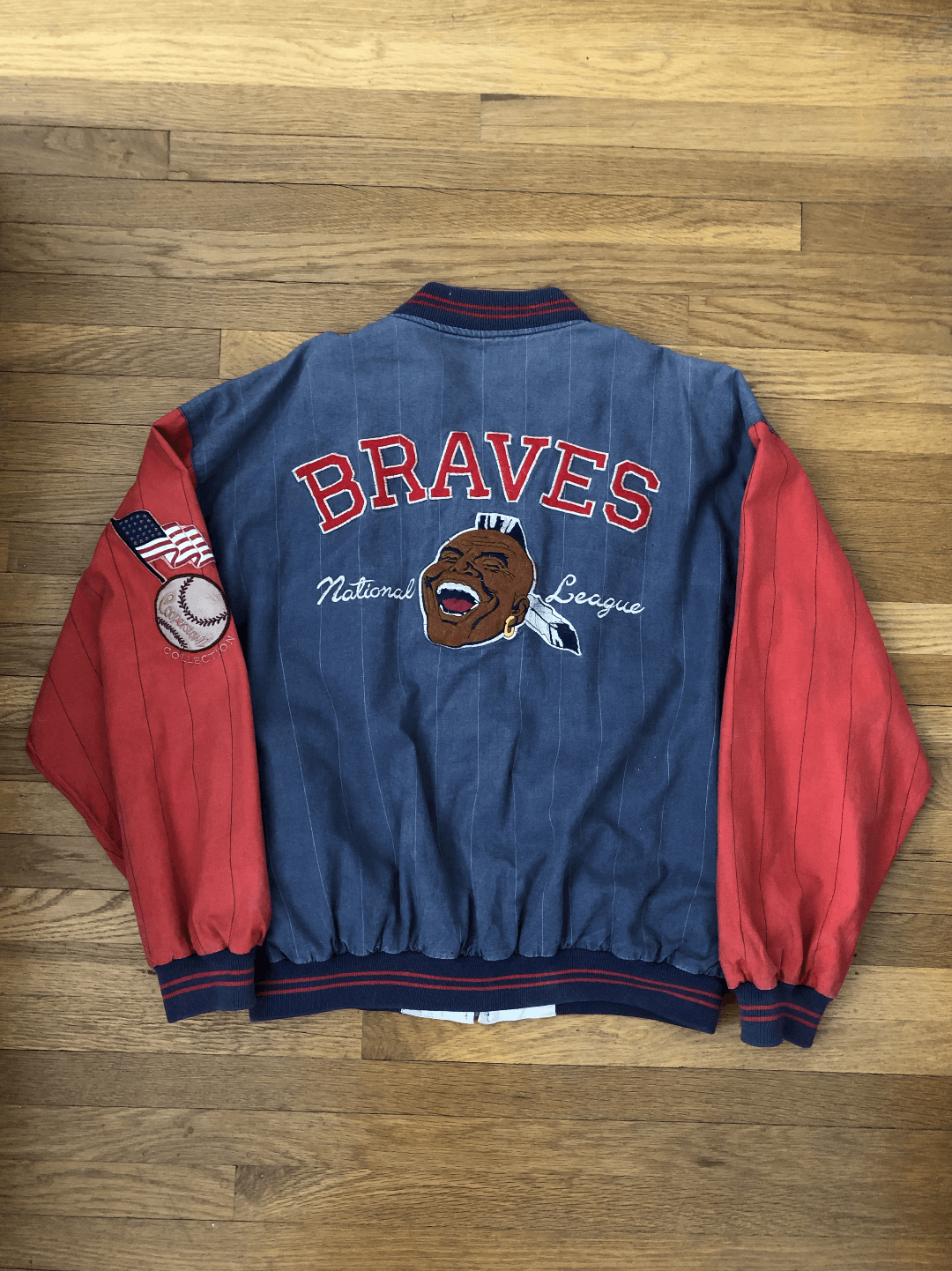 Mirage Vintage Atlanta Braves Bomber Jacket | Grailed