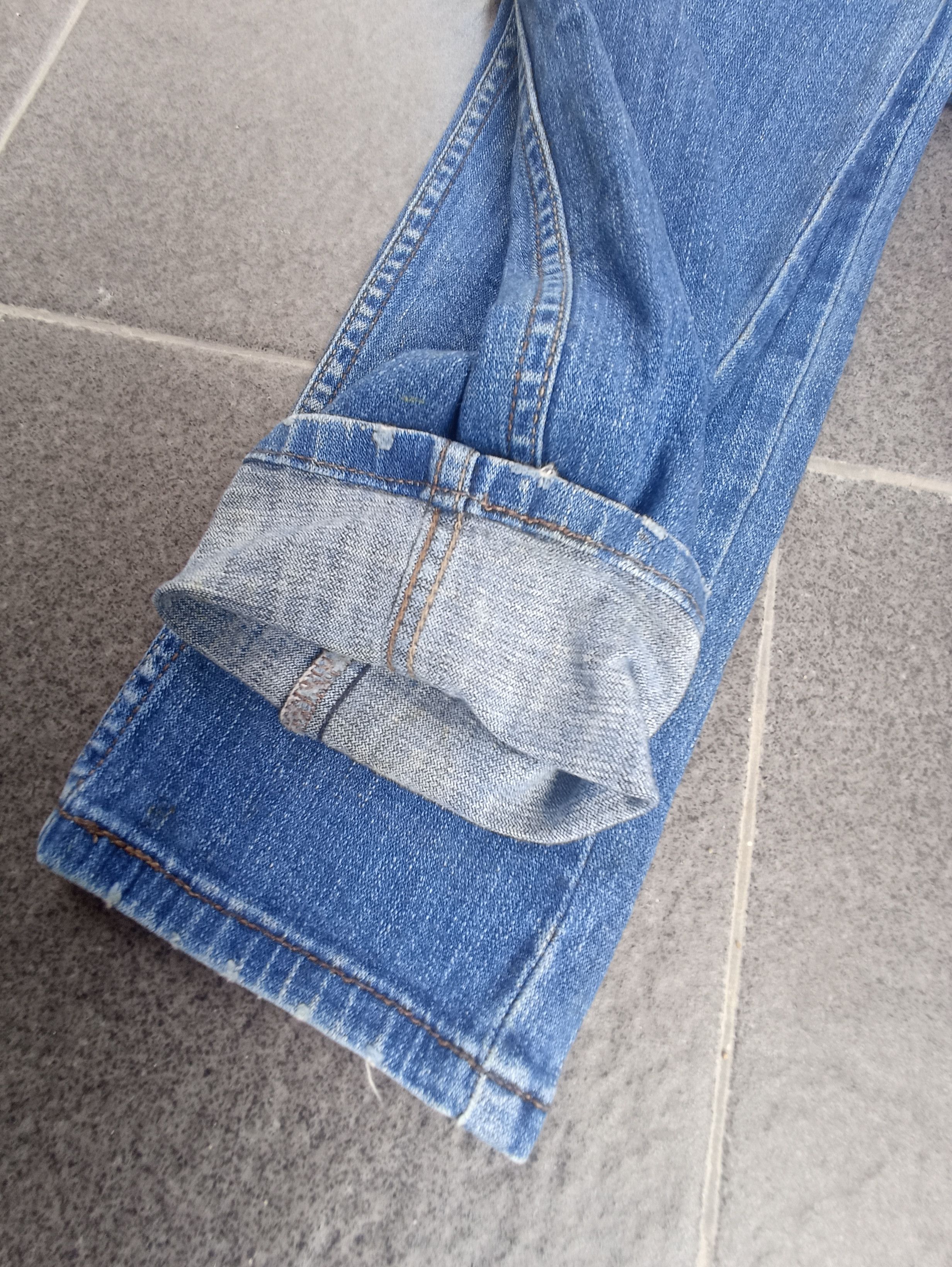 Jean × Levi's × Vintage Vintage Levis 524 Superlow Blue Wash Jeans - J232 Size 29" - 9 Thumbnail