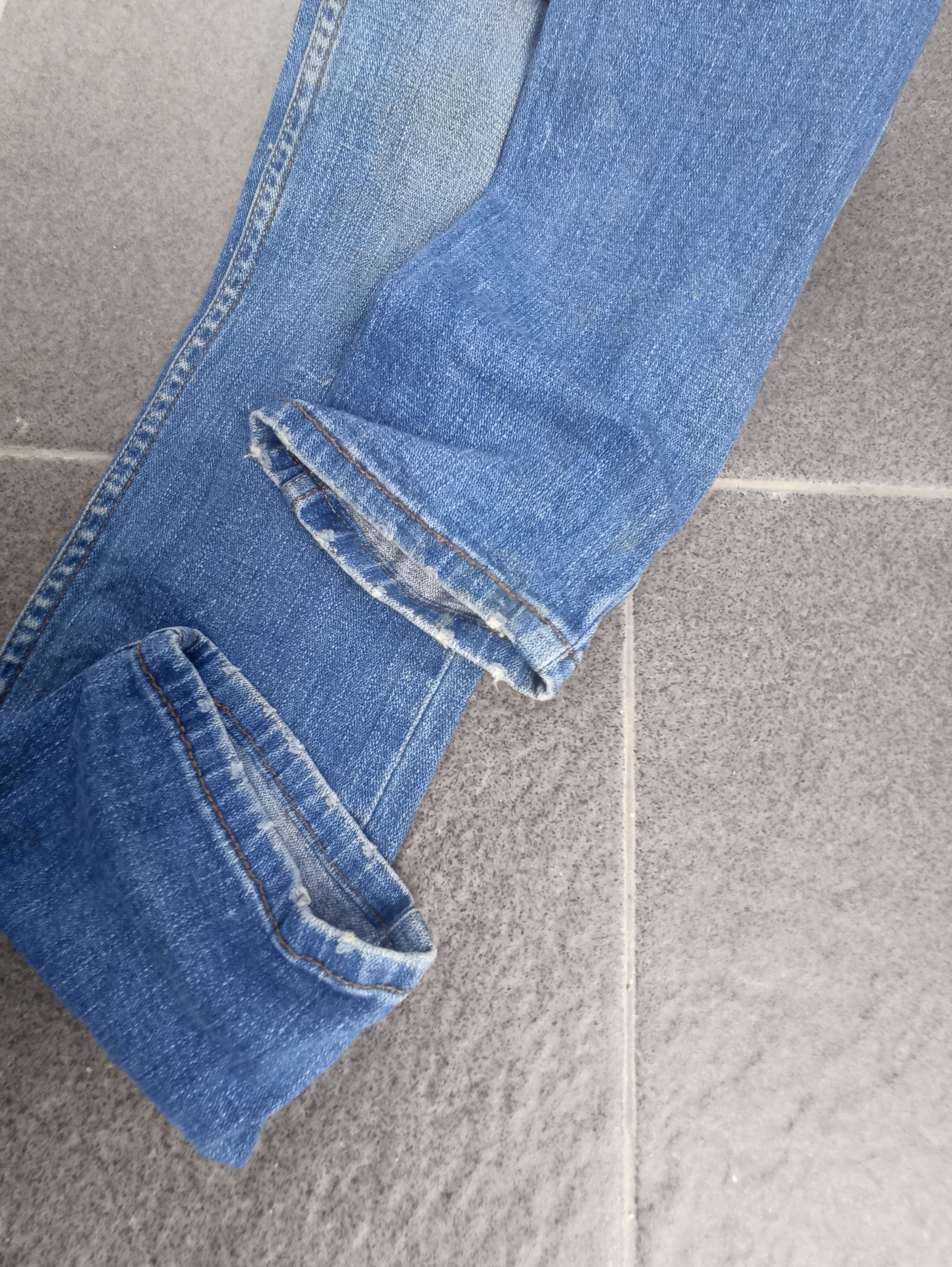 Jean × Levi's × Vintage Vintage Levis 524 Superlow Blue Wash Jeans - J232 Size 29" - 6 Thumbnail