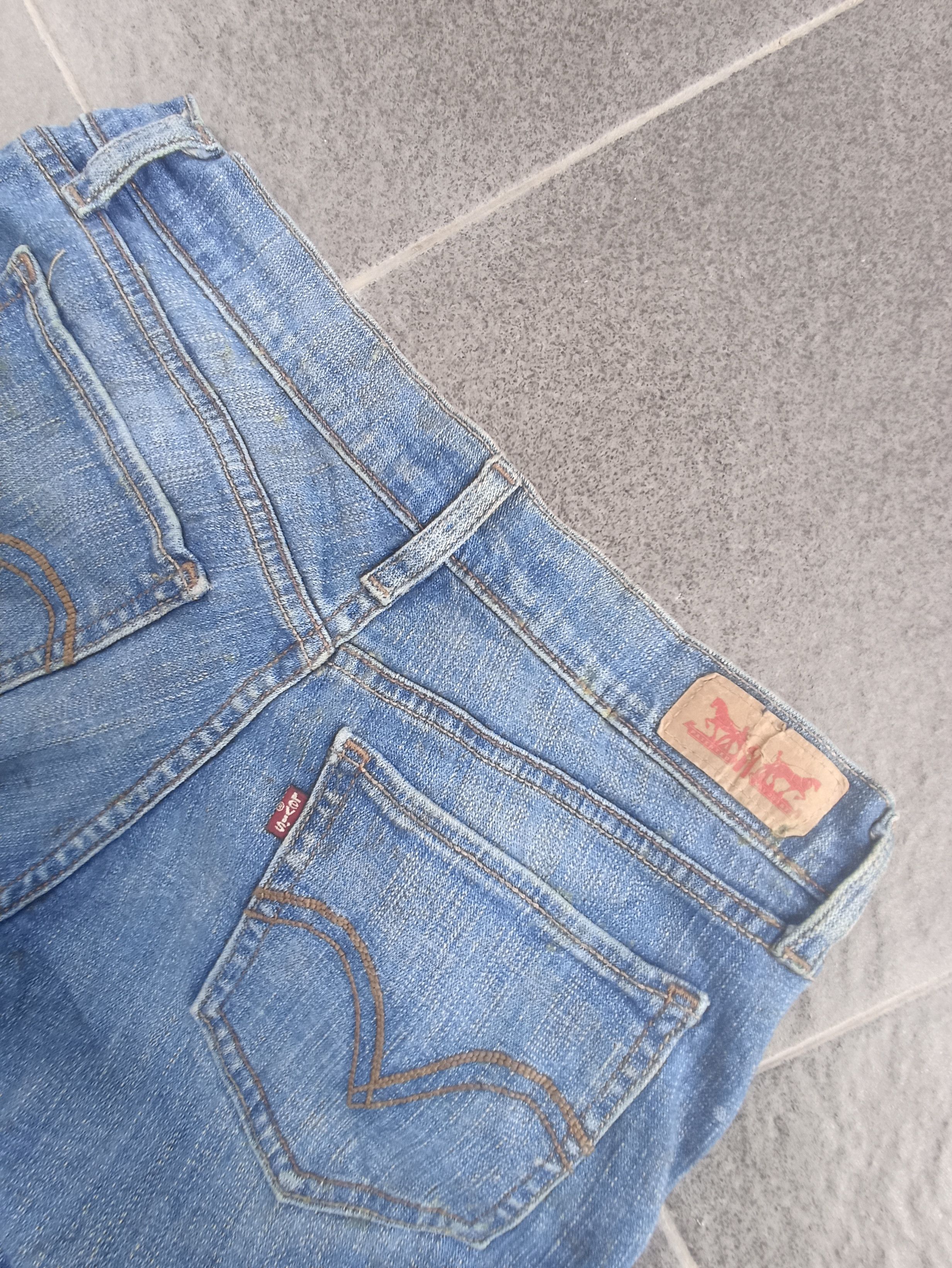 Jean × Levi's × Vintage Vintage Levis 524 Superlow Blue Wash Jeans - J232 Size 29" - 8 Thumbnail