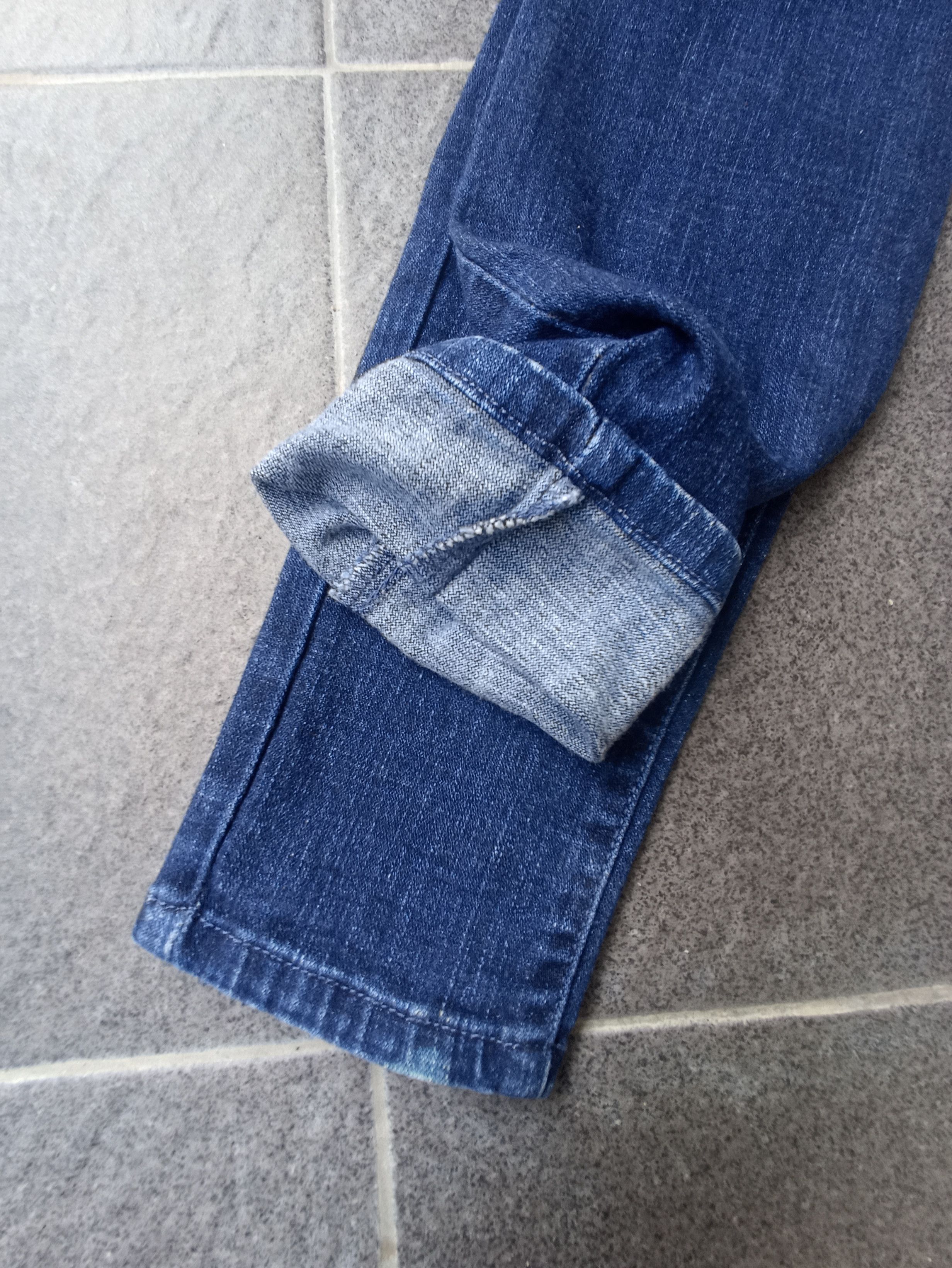 Jean × Levi's × Vintage Vintage Levis 535 Blue Wash Skinny Jeans - J233 Size 28" / US 6 / IT 42 - 6 Thumbnail