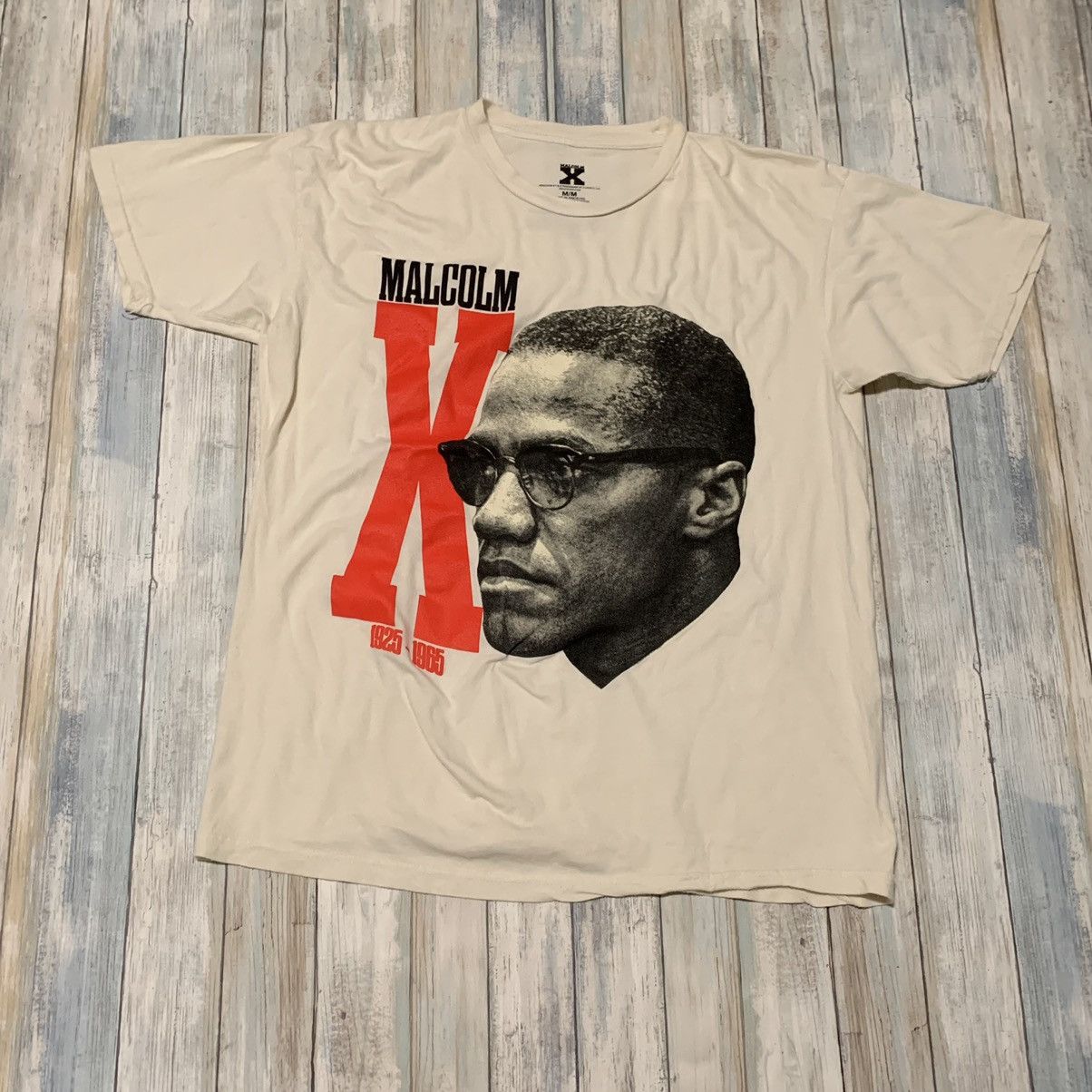 New Malcolm X Black Graphic Tee ;;; /XL & 3x ... main image 1