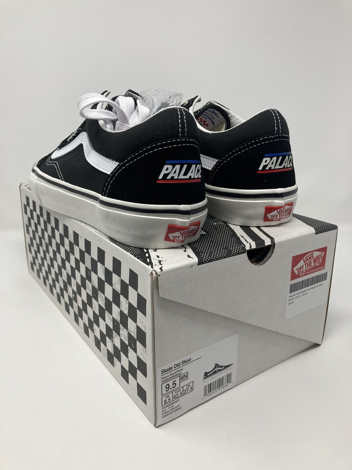 Palace × Vans Palace x Vans Old Skool Black Shoes Size 9.5 | Grailed