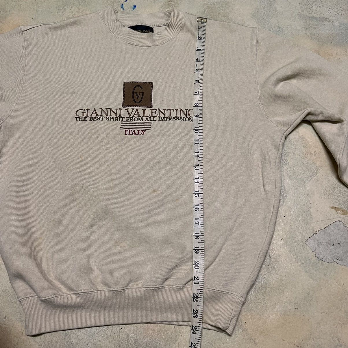 Gianni Valentino Vintage Gianni Valentino Sweatshirt Crewneck Big Logo Size US M / EU 48-50 / 2 - 15 Thumbnail