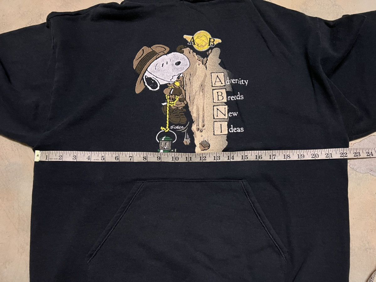 Peanuts Vintage Peanuts Snoopy Cartoon Big Logo Hoodie Size US L / EU 52-54 / 3 - 6 Thumbnail