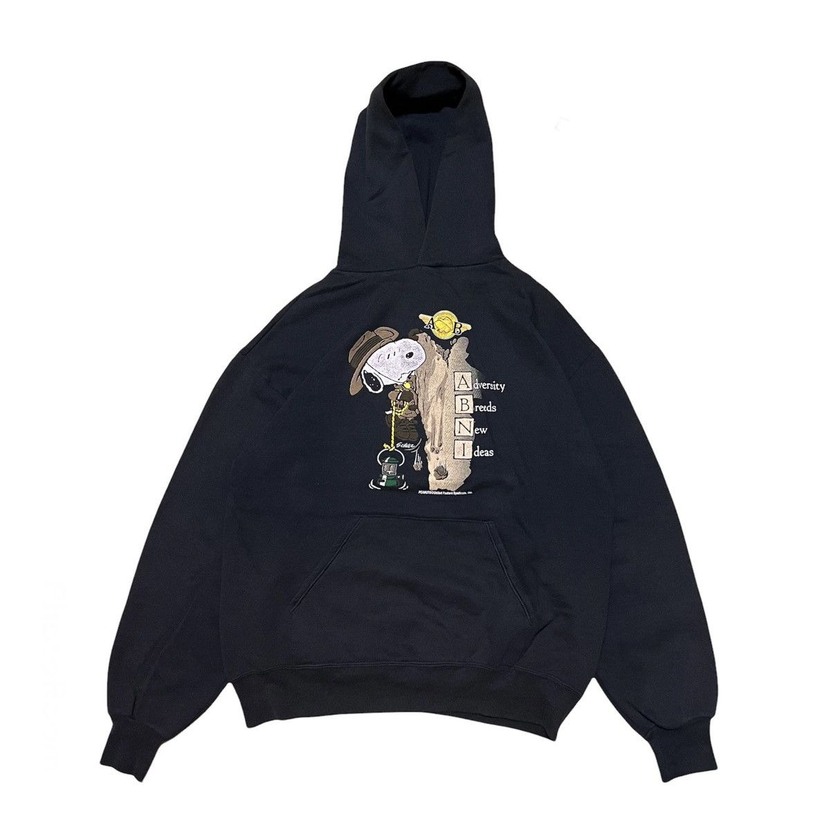 Peanuts Vintage Peanuts Snoopy Cartoon Big Logo Hoodie Size US L / EU 52-54 / 3 - 1 Thumbnail