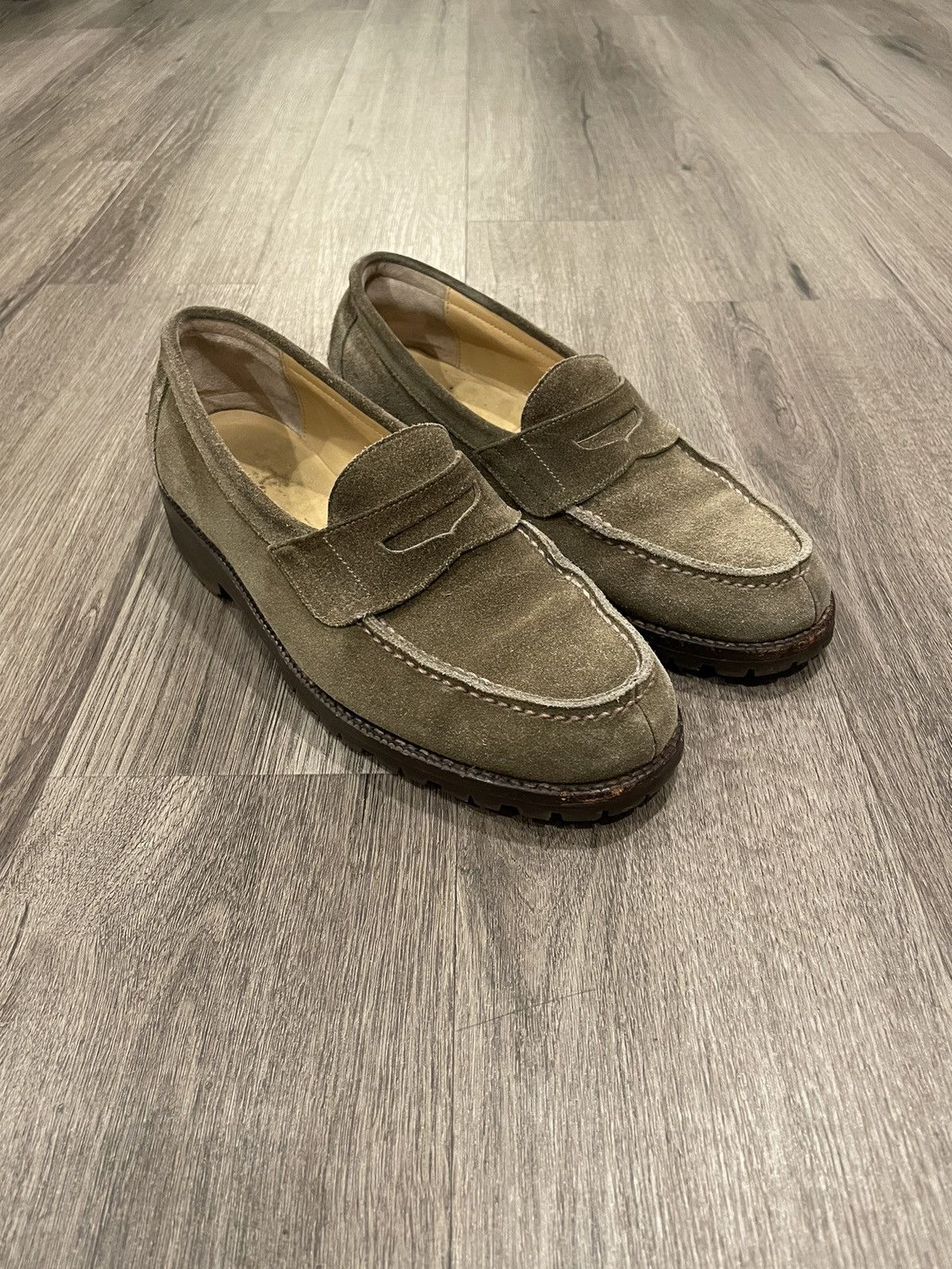 Lug sole loafers!!