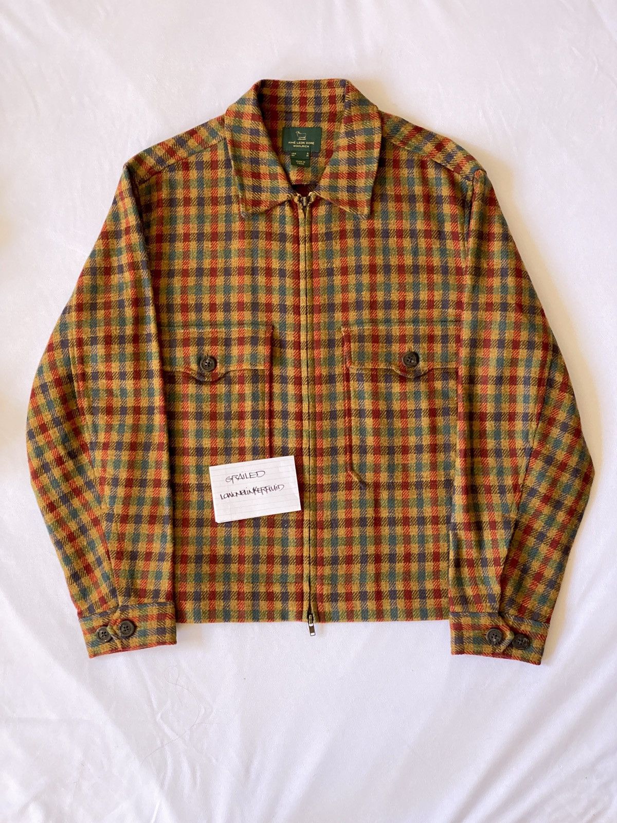 Aime Leon Dore Aimé Leon Dore x Woolrich Wool Flannel Overshirt