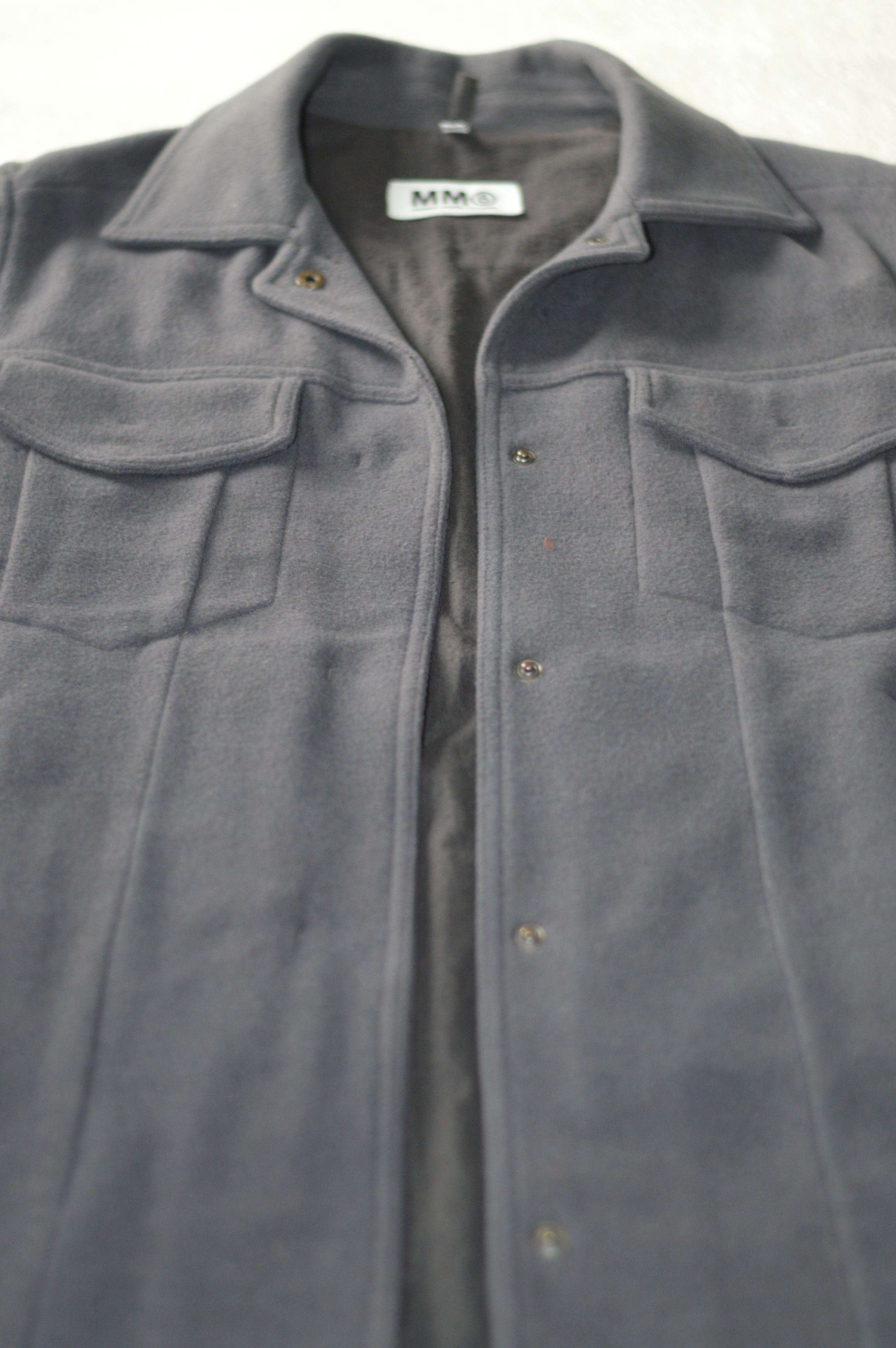 Maison Margiela Italian Cashmere/Wool Maison Martin Margiela MM6 Grey Vest Size US M / EU 48-50 / 2 - 1 Thumbnail