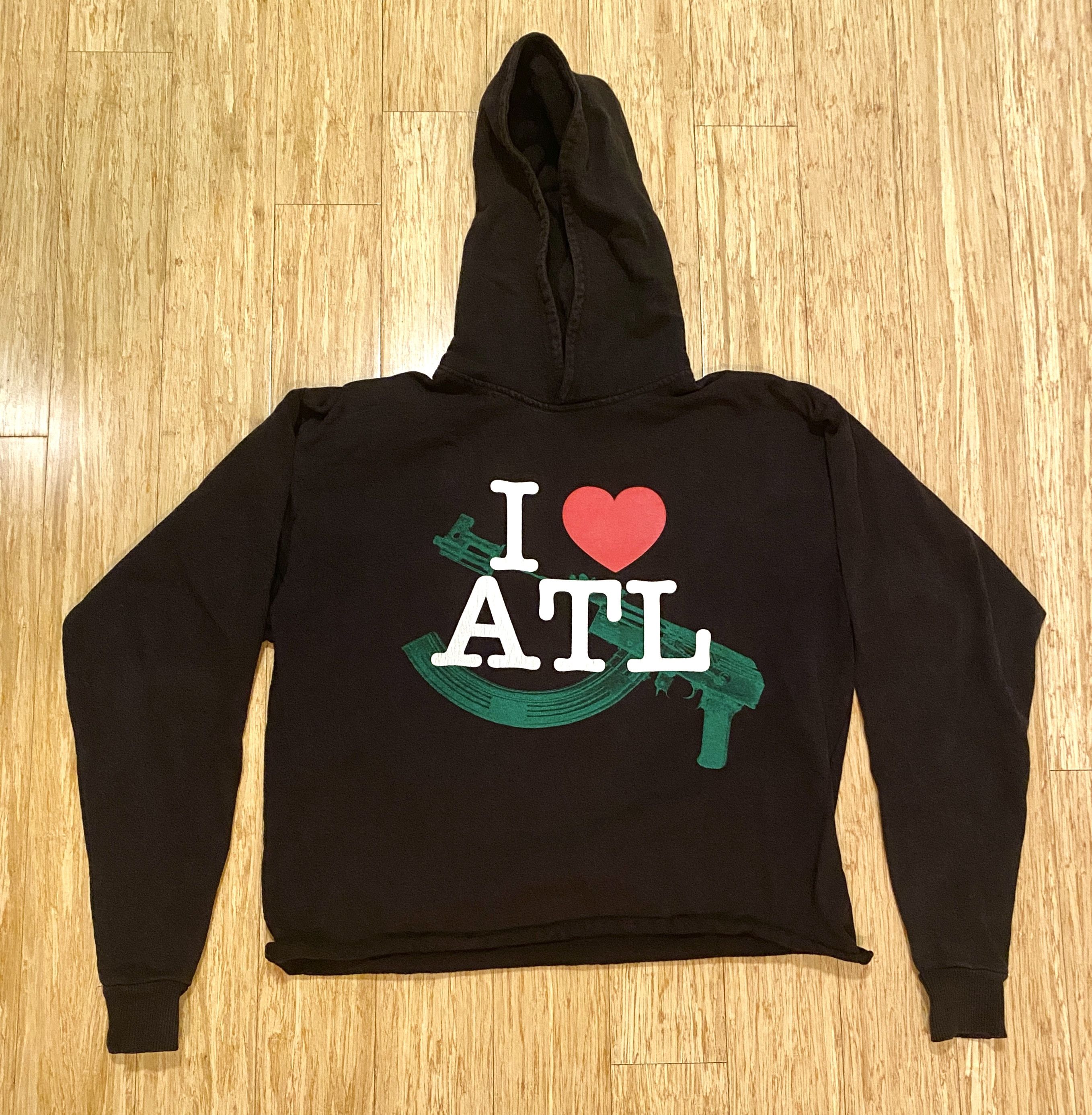 Vlone *RARE* Vlone I <3 ATL Hoodie Size US S / EU 44-46 / 1 - 1 Thumbnail