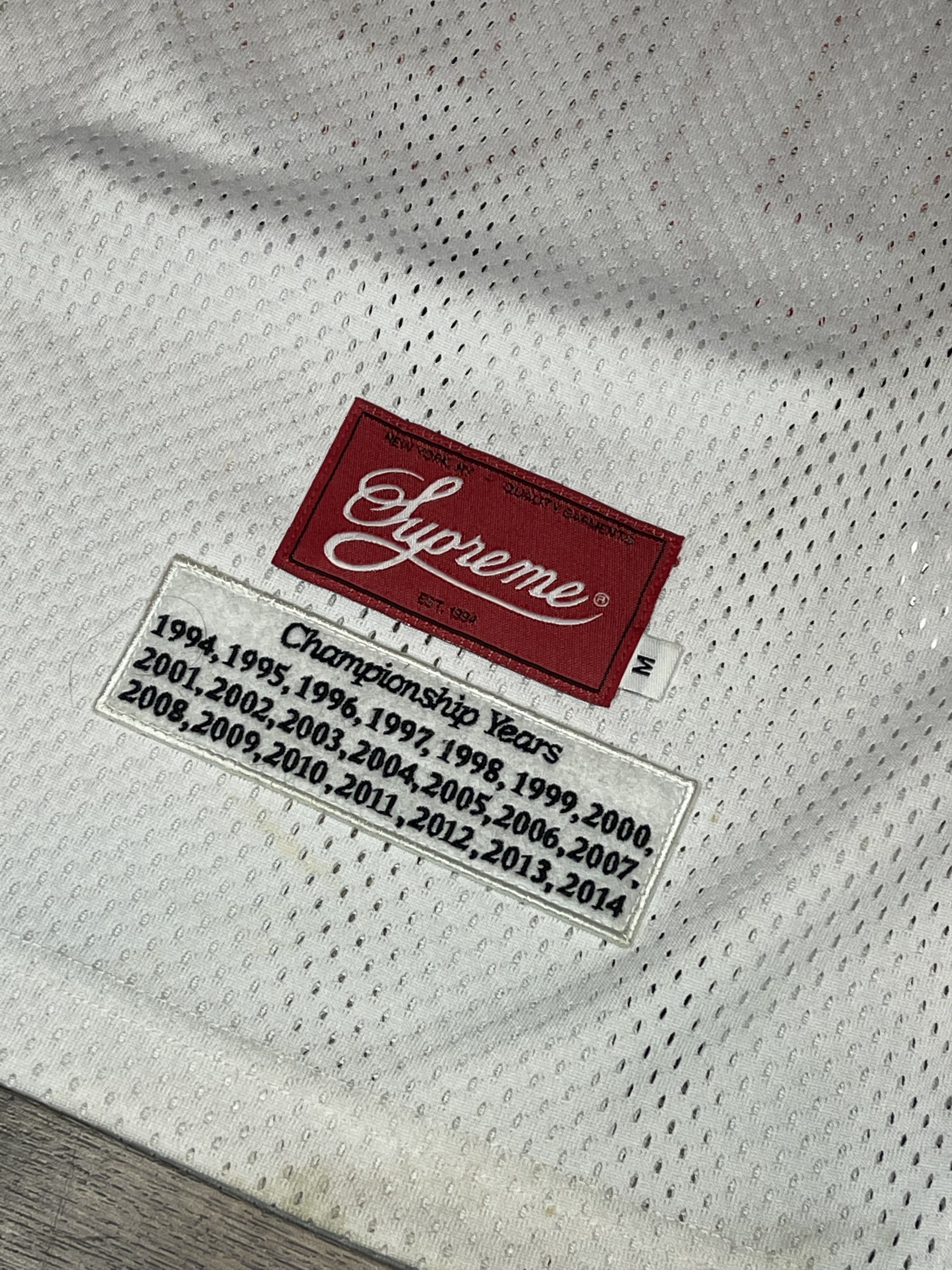 Supreme SUPREME CHAMPIONSHIP YEARS FOOTBALL TOP JERSEY SS14 Size US M / EU 48-50 / 2 - 3 Thumbnail