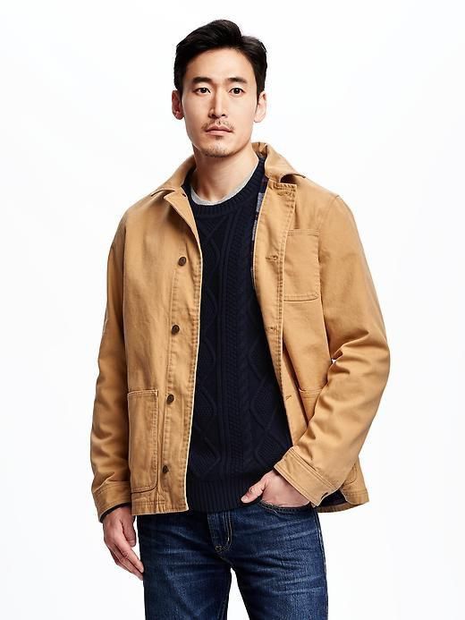 Old Navy Old Navy Flannel-lined Chore Jacket Size US M / EU 48-50 / 2 - 1 Thumbnail