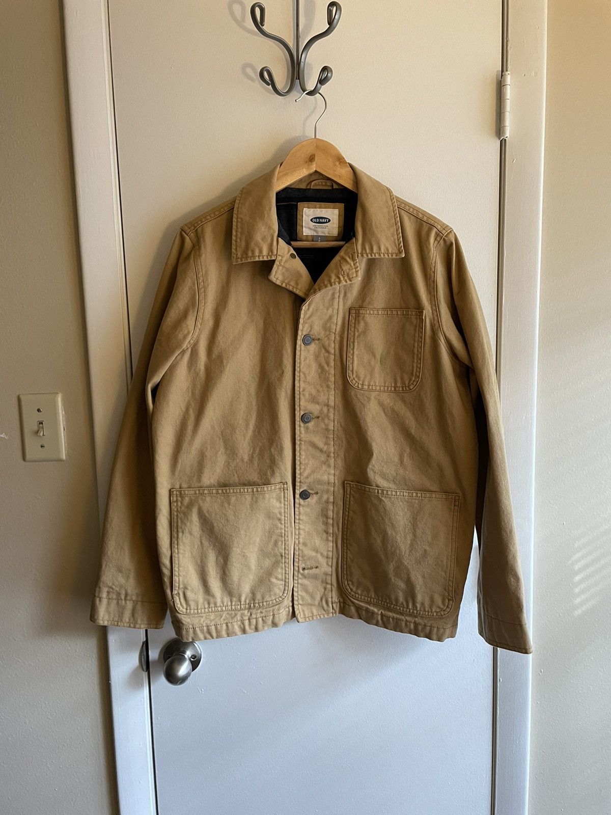 Old Navy Old Navy Flannel-lined Chore Jacket Size US M / EU 48-50 / 2 - 2 Thumbnail