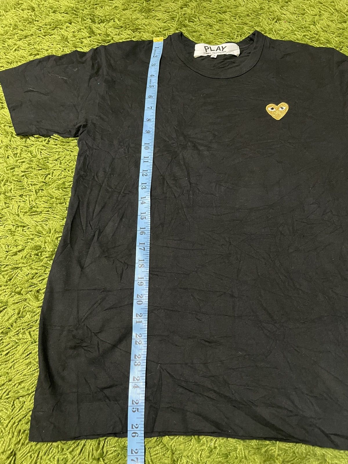 Comme des Garcons Comme des Garcons Play CDG Gold Heart Logo Tee Size US M / EU 48-50 / 2 - 6 Thumbnail