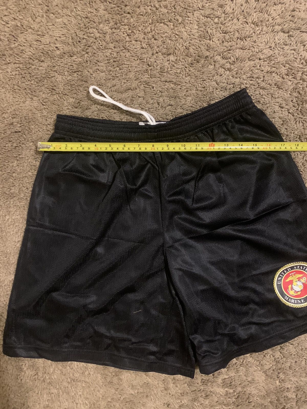Jerzees Vintage United States marine corps shorts 90s size medium Size US 34 / EU 50 - 4 Thumbnail