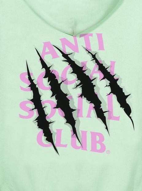 Anti Social Social Club DS Pink ASSC After Us Mint Hoodie BAPE KITH FTP FOG CDG KAWS Size US XL / EU 56 / 4 - 3 Thumbnail