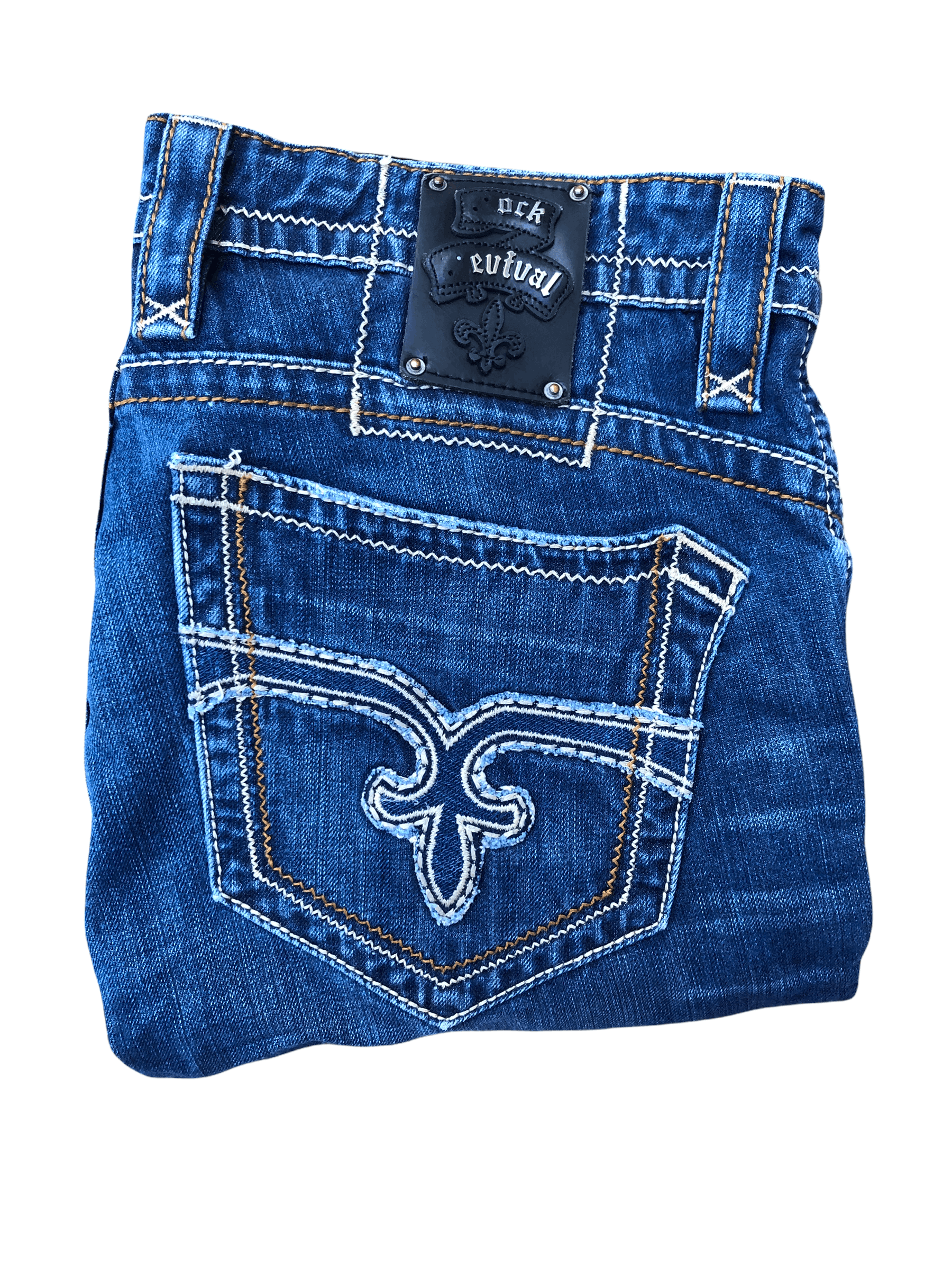 Vintage Rock Revival Jeans Size 36 RUSSEL Slim Straight