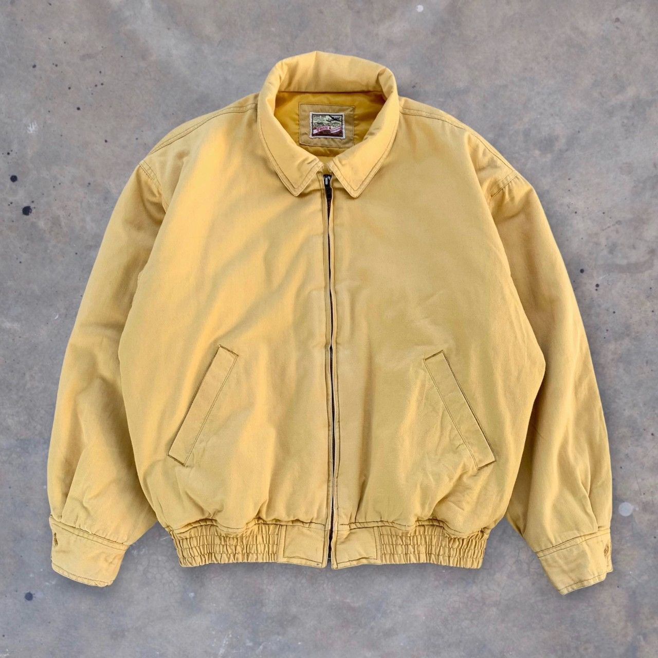 RELCO HARRINGTON JACKET MUSTARD main image 1