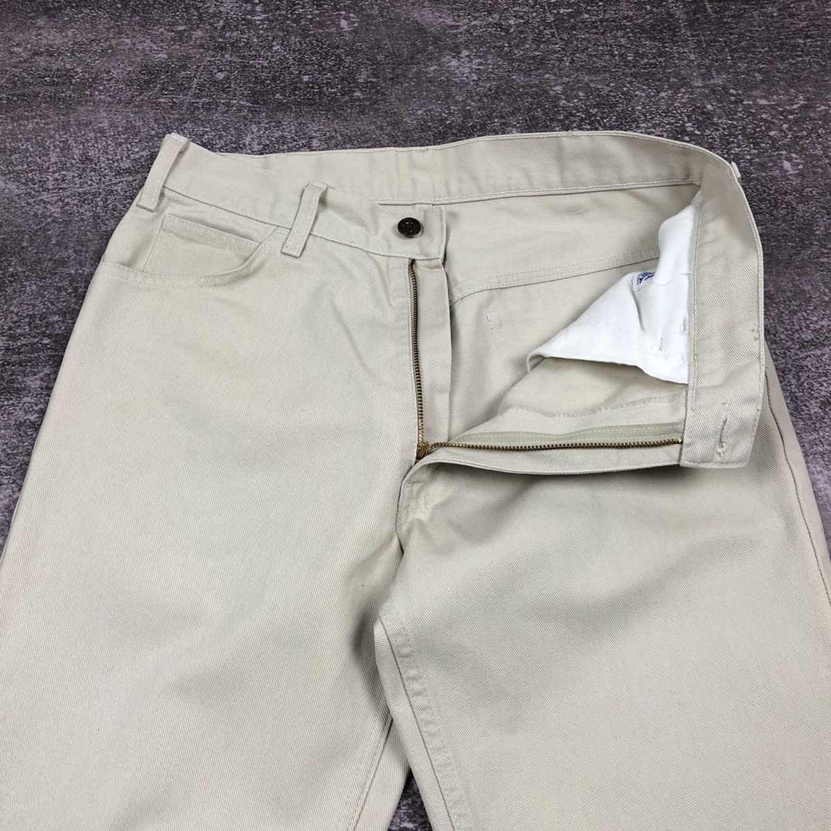 Levi's Vintage 90s Levi’s Sta-Prest 33x34 Made in Italy Size US 33 - 7 Thumbnail