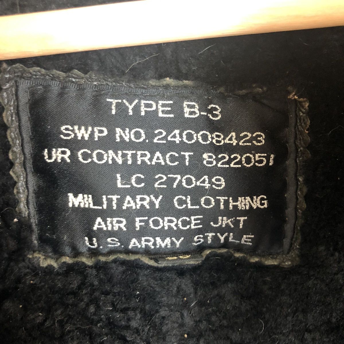 Mister Freedom TYPE B3 FREEDOM U.S ARMY STYLE LEATHER JACKET Size US M / EU 48-50 / 2 - 9 Thumbnail