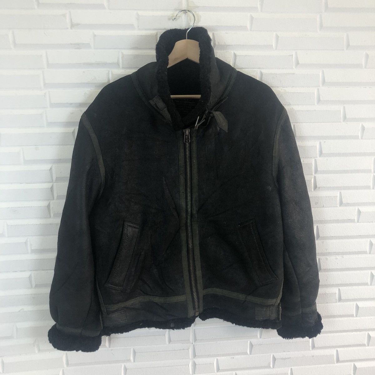Mister Freedom TYPE B3 FREEDOM U.S ARMY STYLE LEATHER JACKET Size US M / EU 48-50 / 2 - 4 Thumbnail