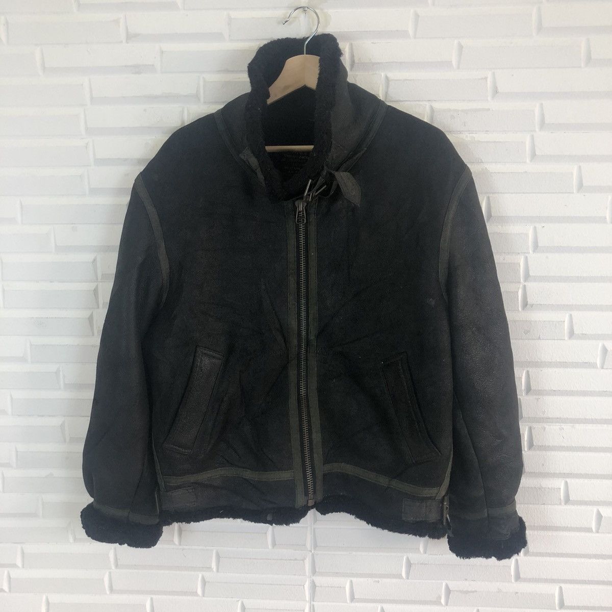 Mister Freedom TYPE B3 FREEDOM U.S ARMY STYLE LEATHER JACKET Size US M / EU 48-50 / 2 - 2 Thumbnail