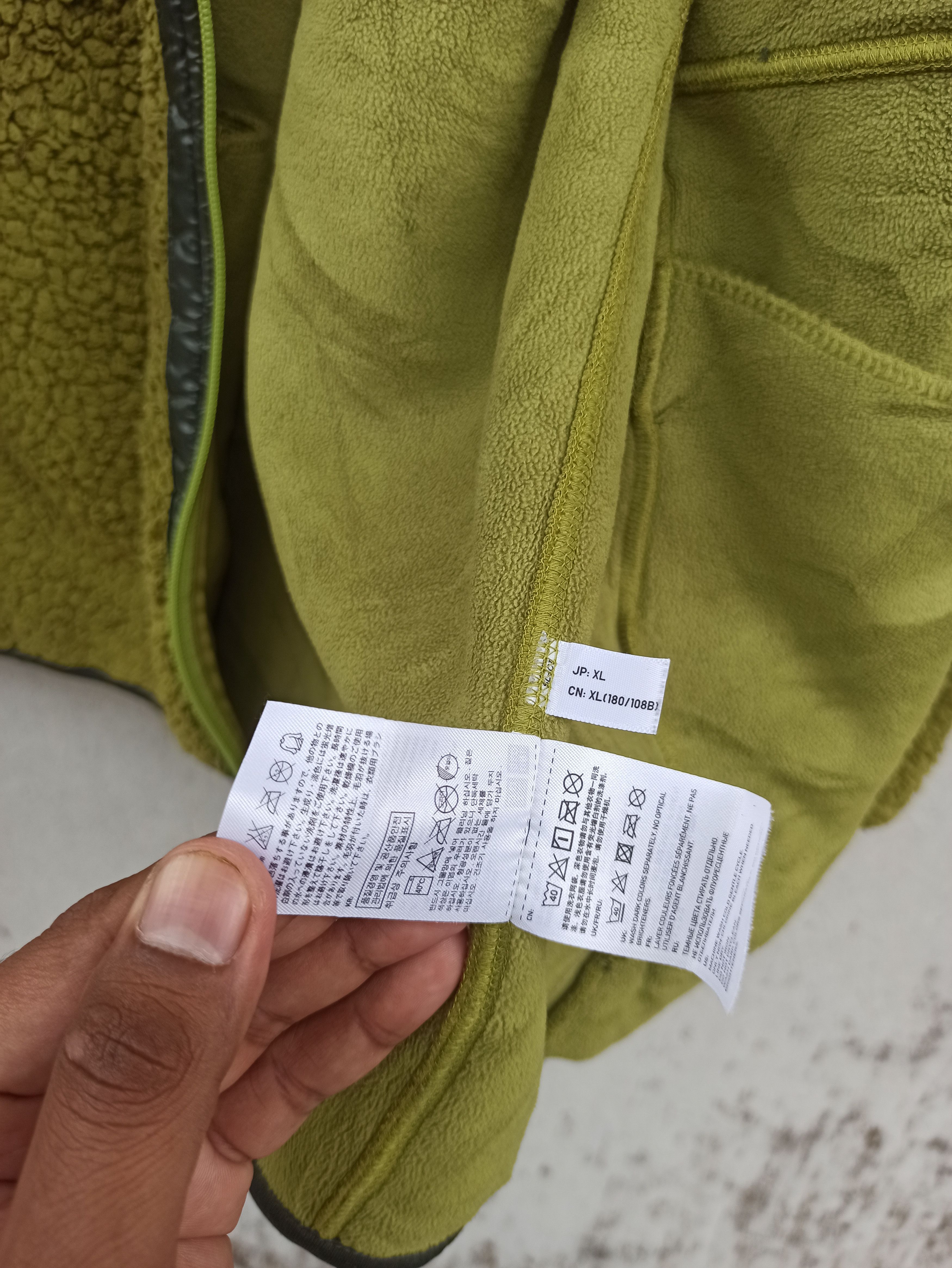 Uniqlo Japanese Brands Uniqlo Fleece Matted Patagonia Style Size US XL / EU 56 / 4 - 10 Thumbnail