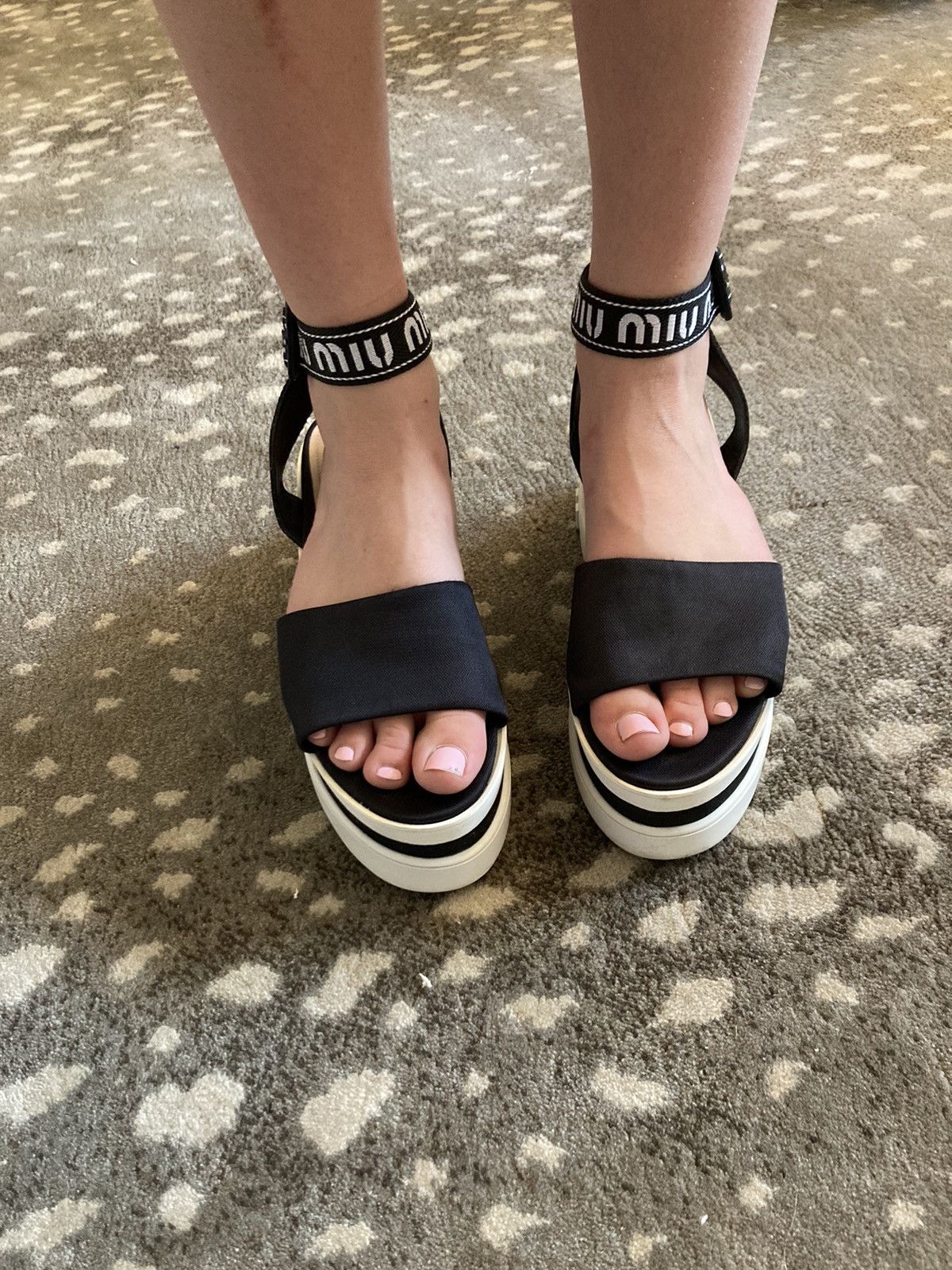 Buy Miu Miu Matelassé Bandoliera Handbag 'Black' - 5BH229