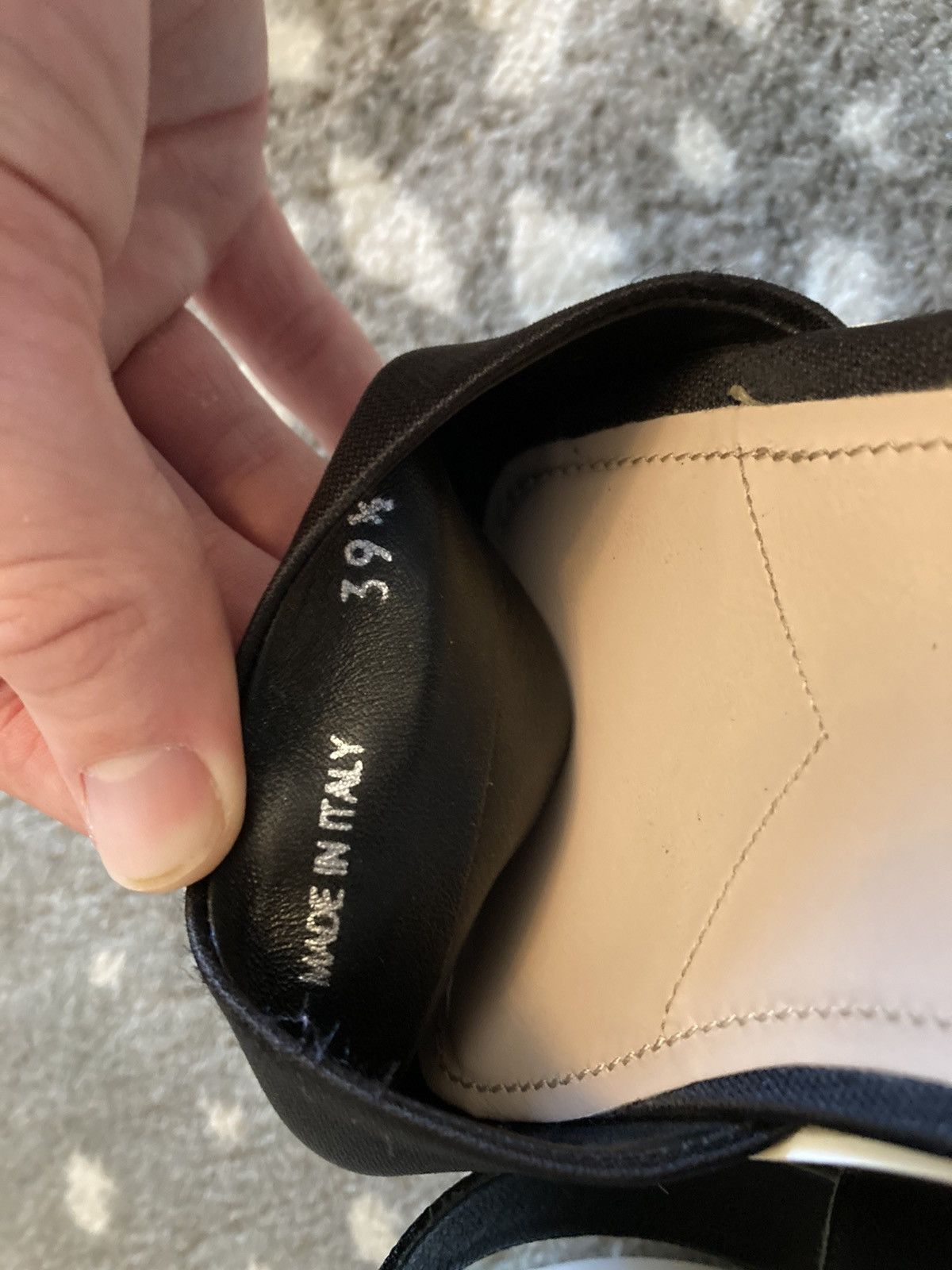 Miu Miu Miu Miu Black White Logo Synthetic Nylon Platform Miu Miu Miu Miu Black White Logo Synthetic Nylon Platform