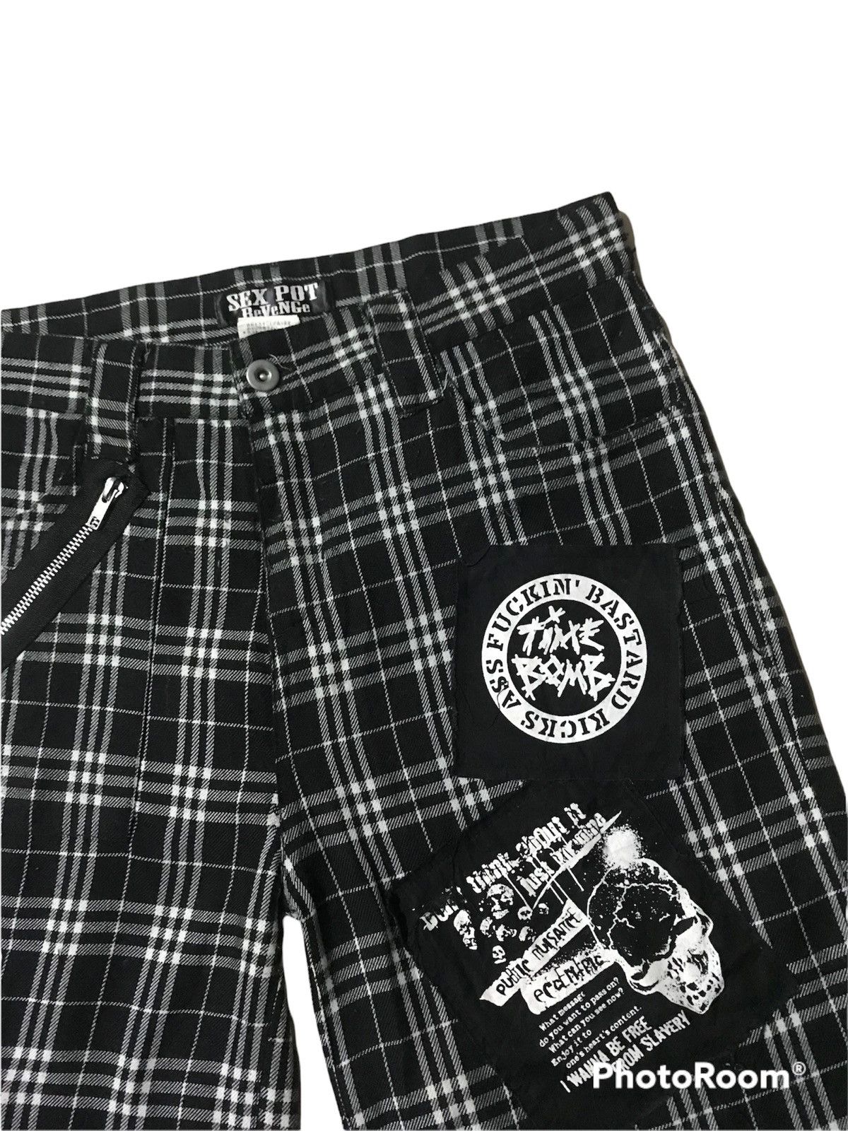 Sex Pot ReVeNGe 💥Sex Pot Revenge Punk Short Pant Size US 31 - 2 Thumbnail